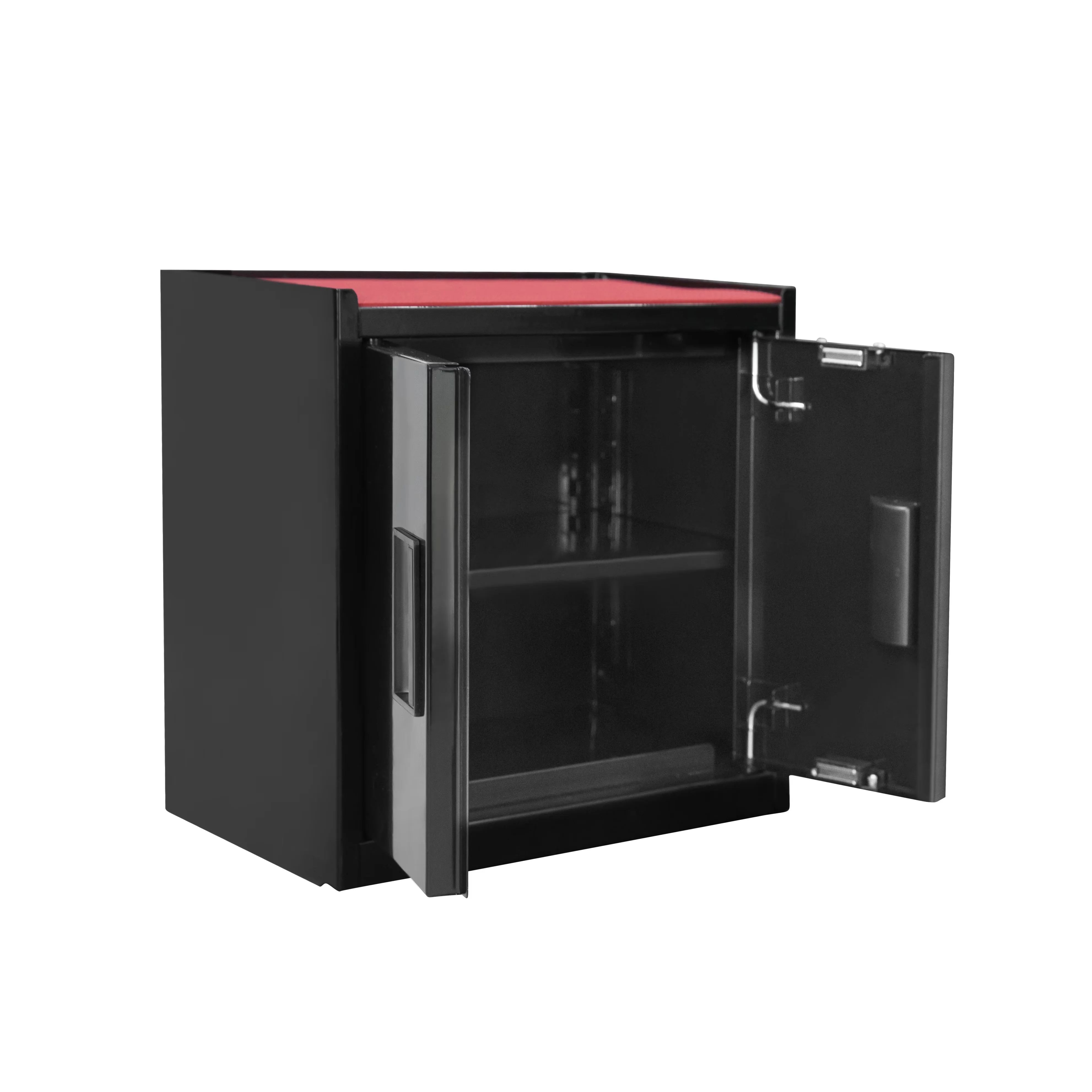 Compact Toolstorage with Storage, Tool Organizer, Non-Slip Base - Steel Black Model F229F7