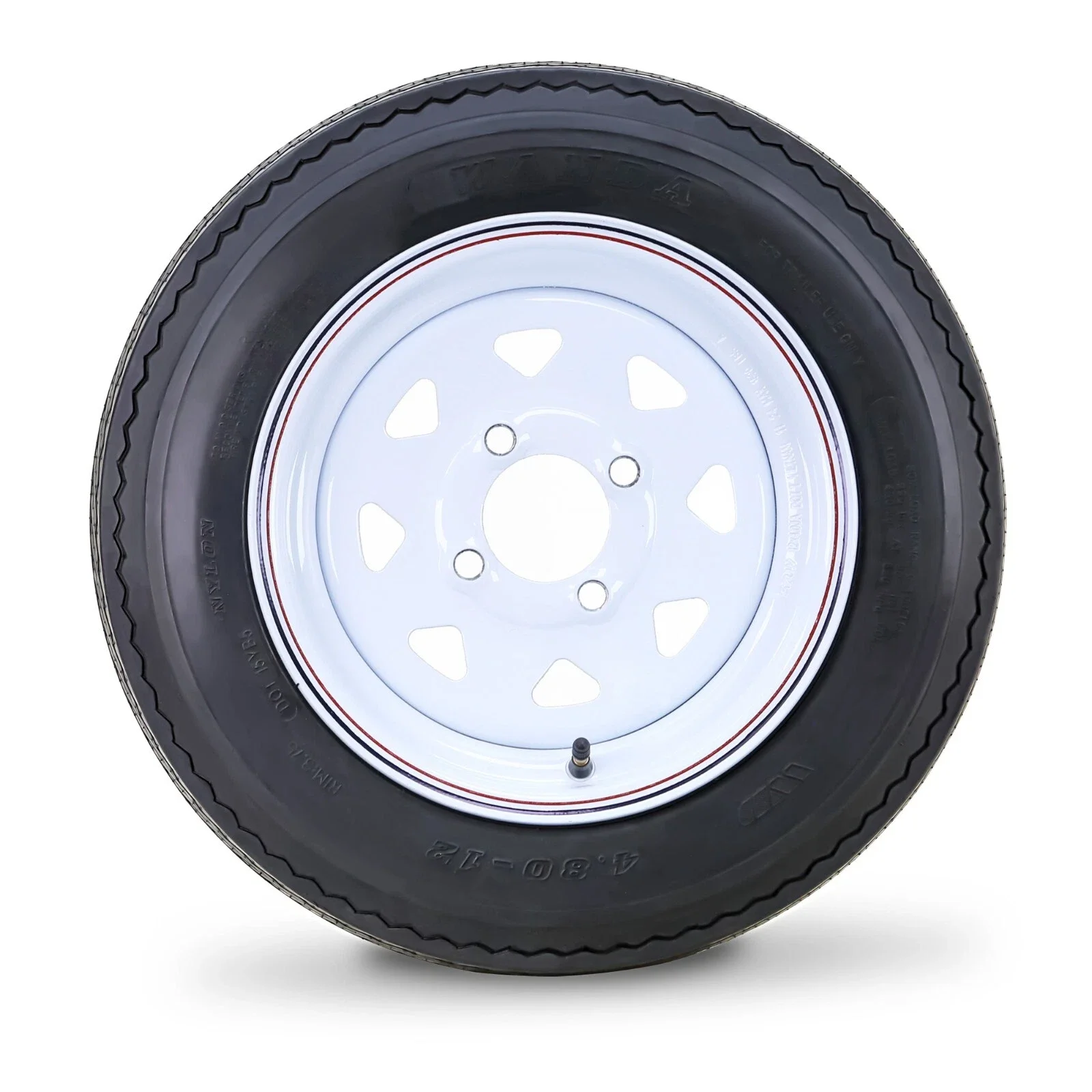 Trailer Tire Essential with Dot Approved - 80-12 - Heavy Duty Model 6EEB3F