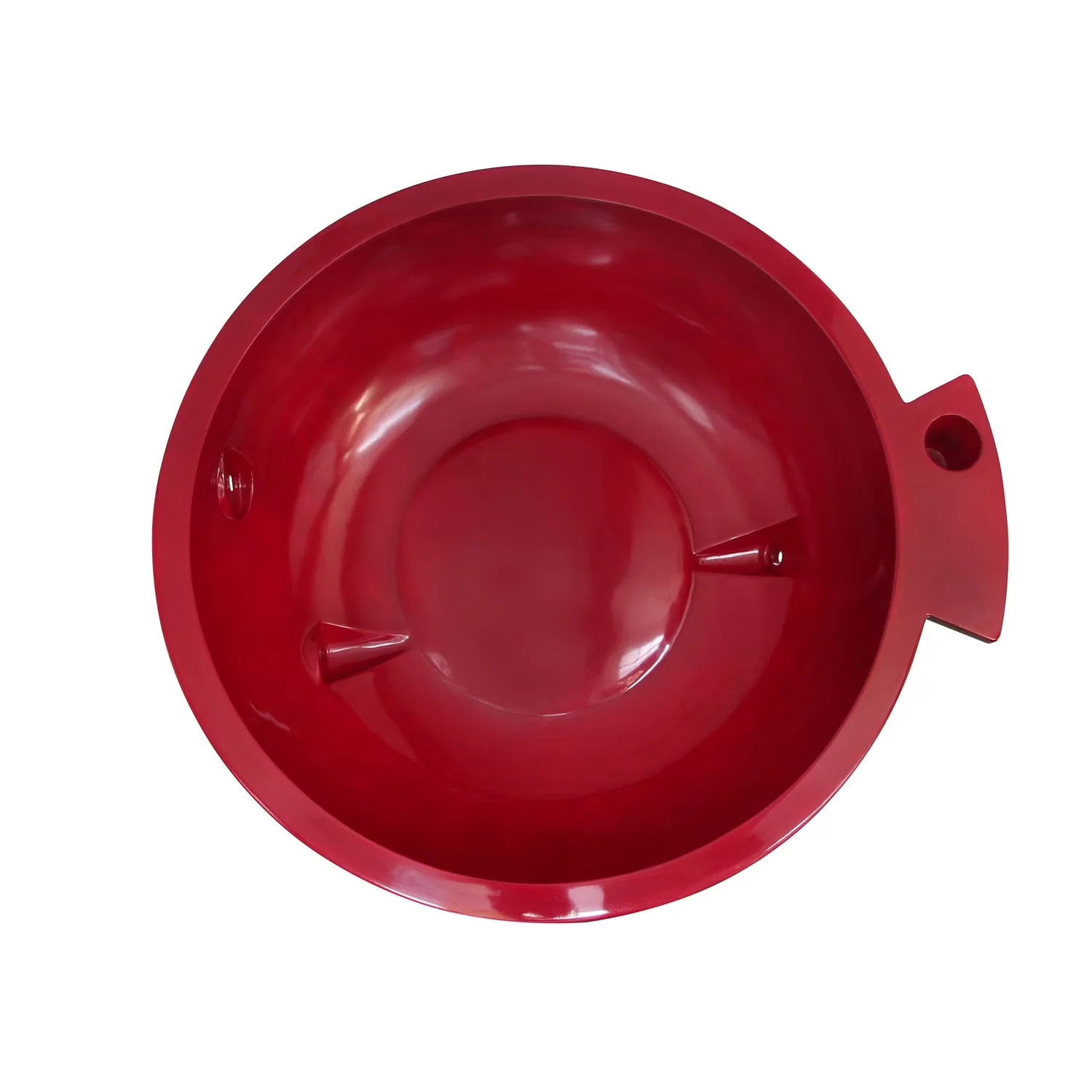 Durable Hot Tub with 220 lbs Capacity, Shape: Circle, Weight Capacity (Lb): 220 - Red Model 0DB49C