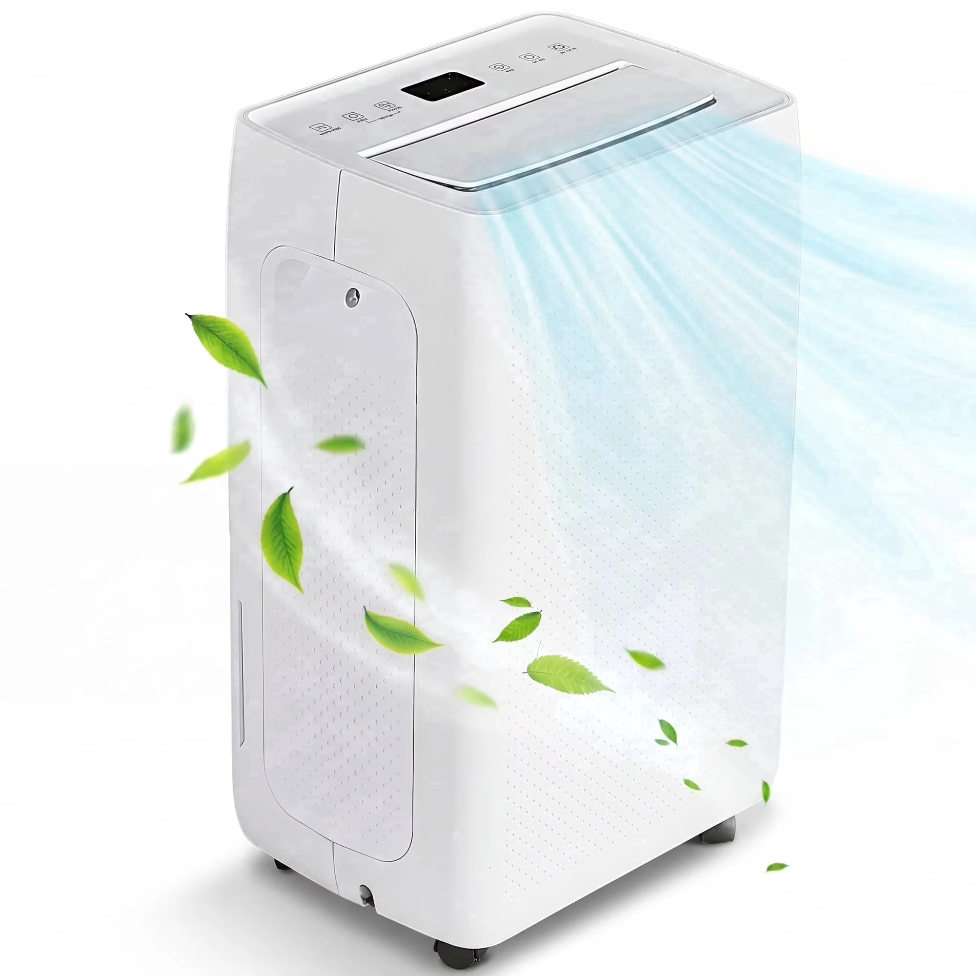 Quality Dehumidifier with Automatic Shut-Off, 30 Pint - White for Large, Home Model 4EAF26