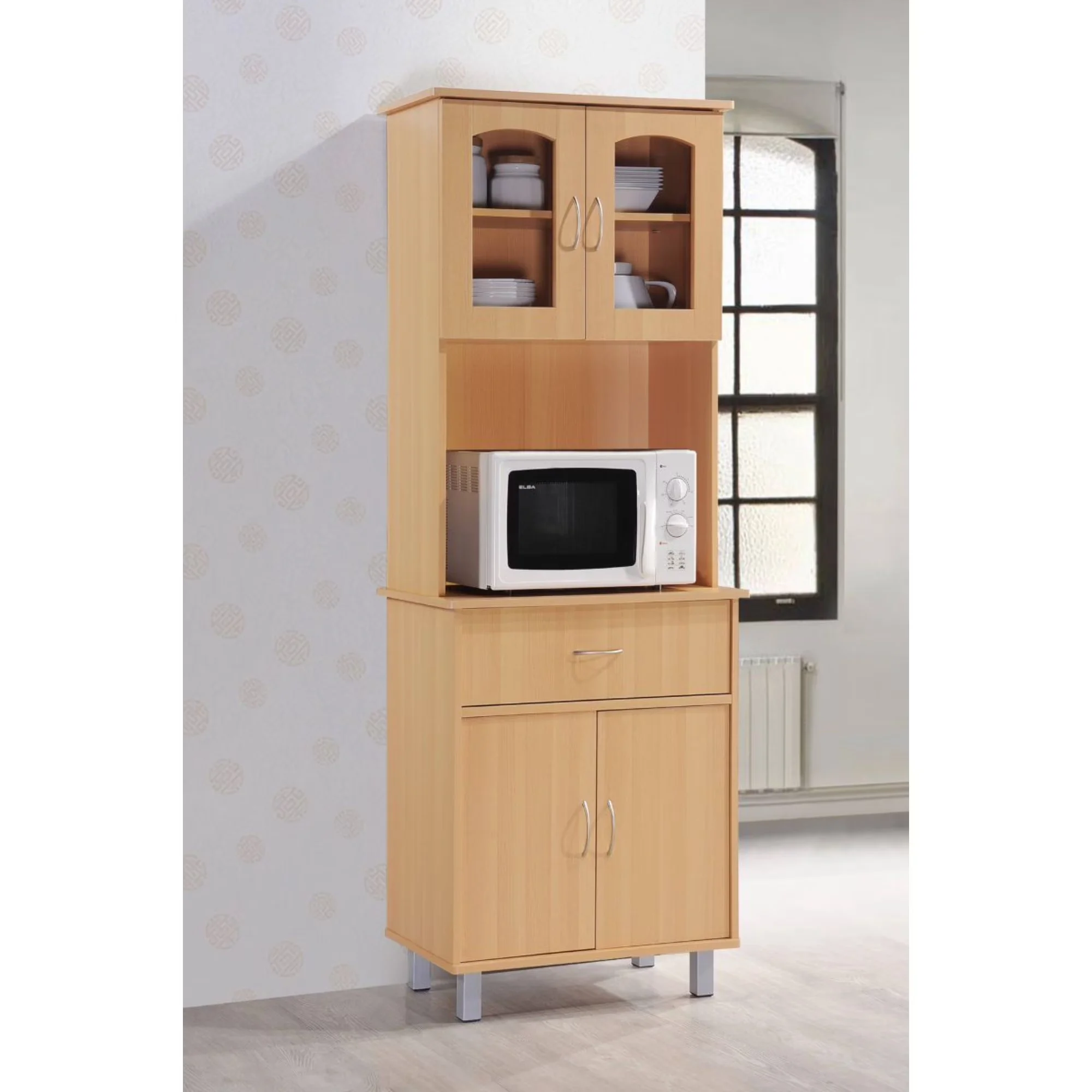 Innovative Kitchen Renovation with Assembly Required, Recommended for indoor use only - Beige Synthetic Model AD79F0