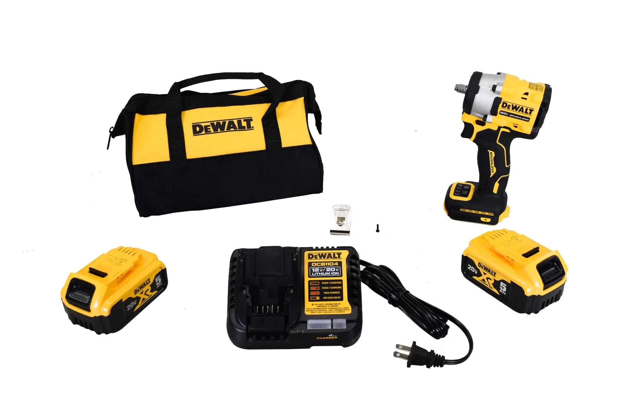 Air Tools Compressor Durable with Battery, 20V, Hog Ring Anvil () - Black Model 0CA853