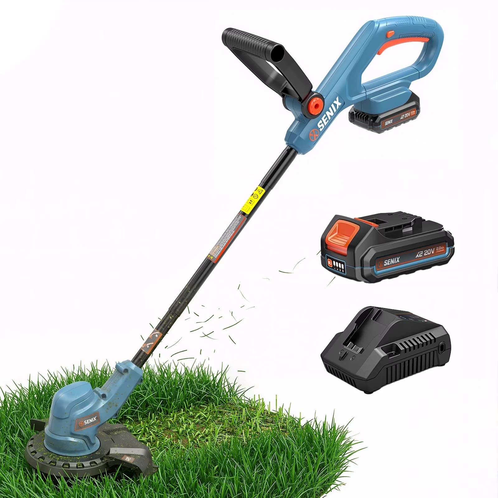 String Trimmer Quality with Battery, 20V, Edger Conversion Capable - Premium Collection Model B98F01