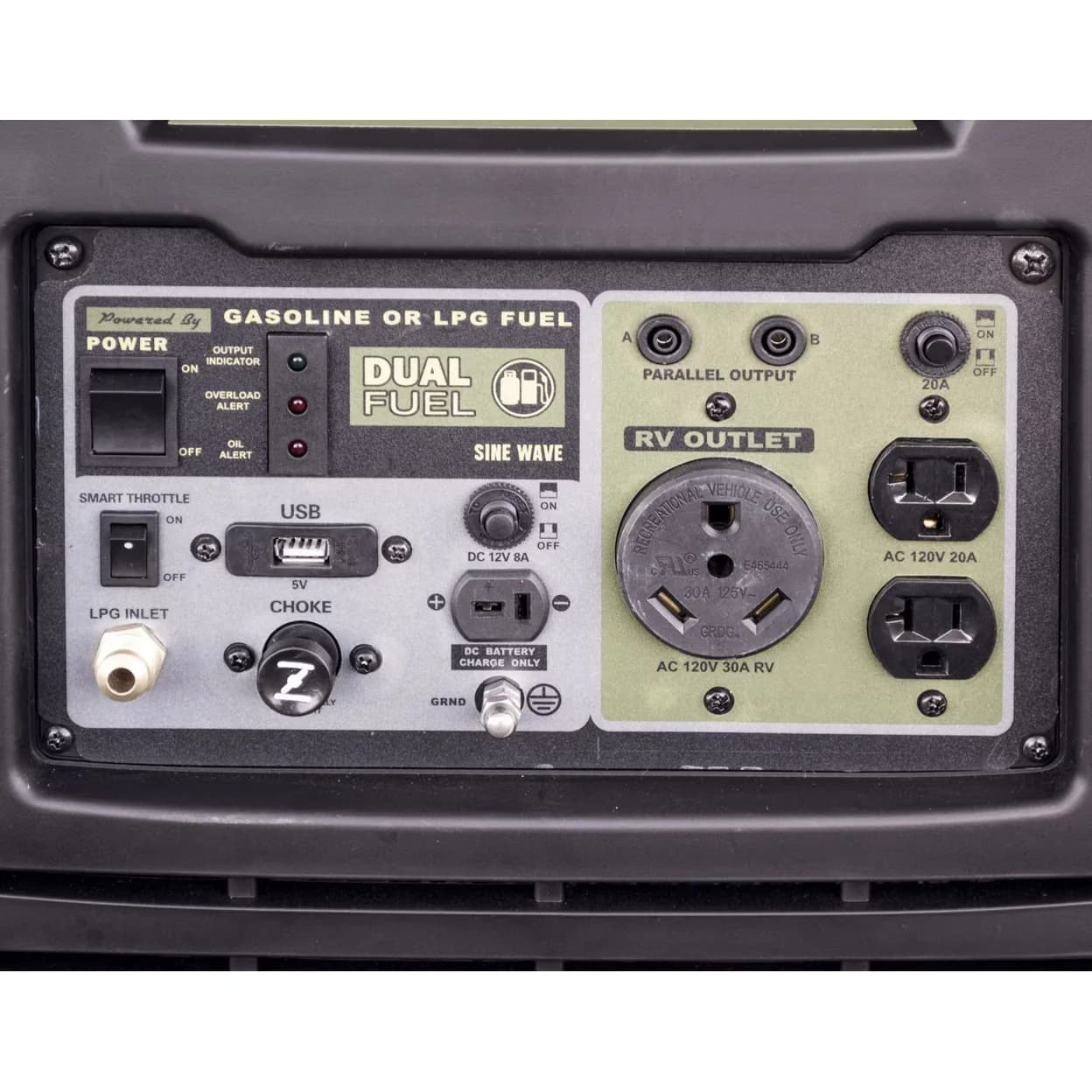 Generator Sleek with 3500W, Usb Port, 4-Stroke OHV Engine 212cc - 500 - Quality Construction Model 7E264B