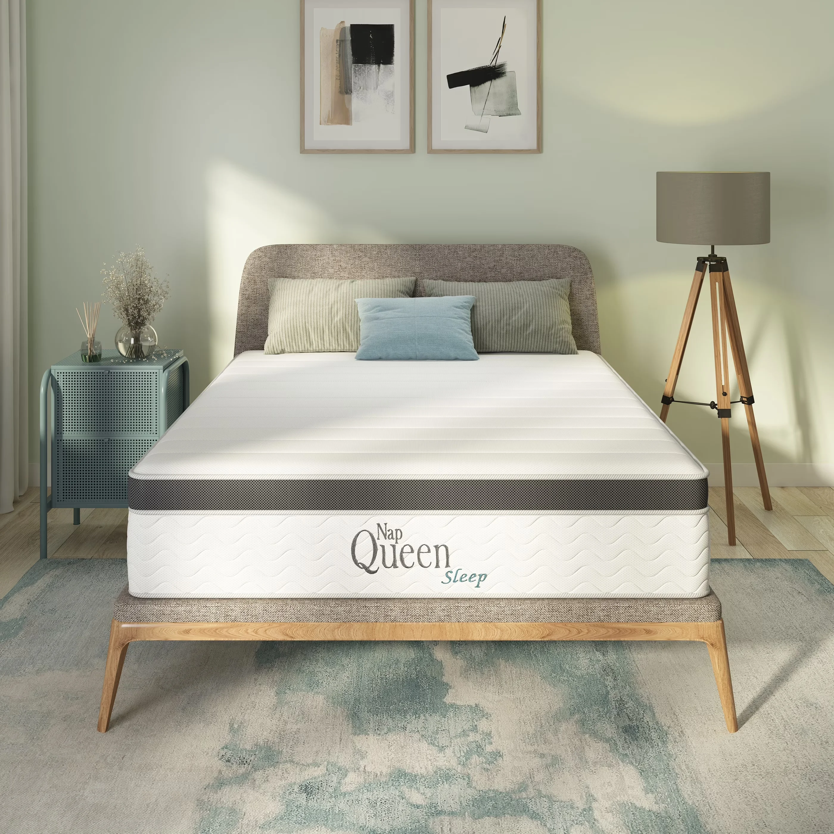 Mattresses Accessory Compact with Hypoallergenic, Breathable Construction - Cooling Gel Infused Memory Foam Model 318762