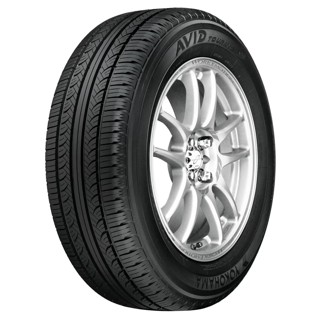 Efficient Car Tire with Fits Multiple Makes And Models, Sidewall style: Black Sidewall - Model B122BC