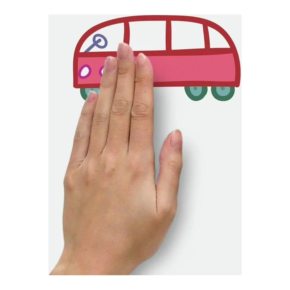 Compact Wallpaper Wall Decals Wall Covering with Reusable, 100% Repositionable - Vinyl Multicolor Model 2E7D7B