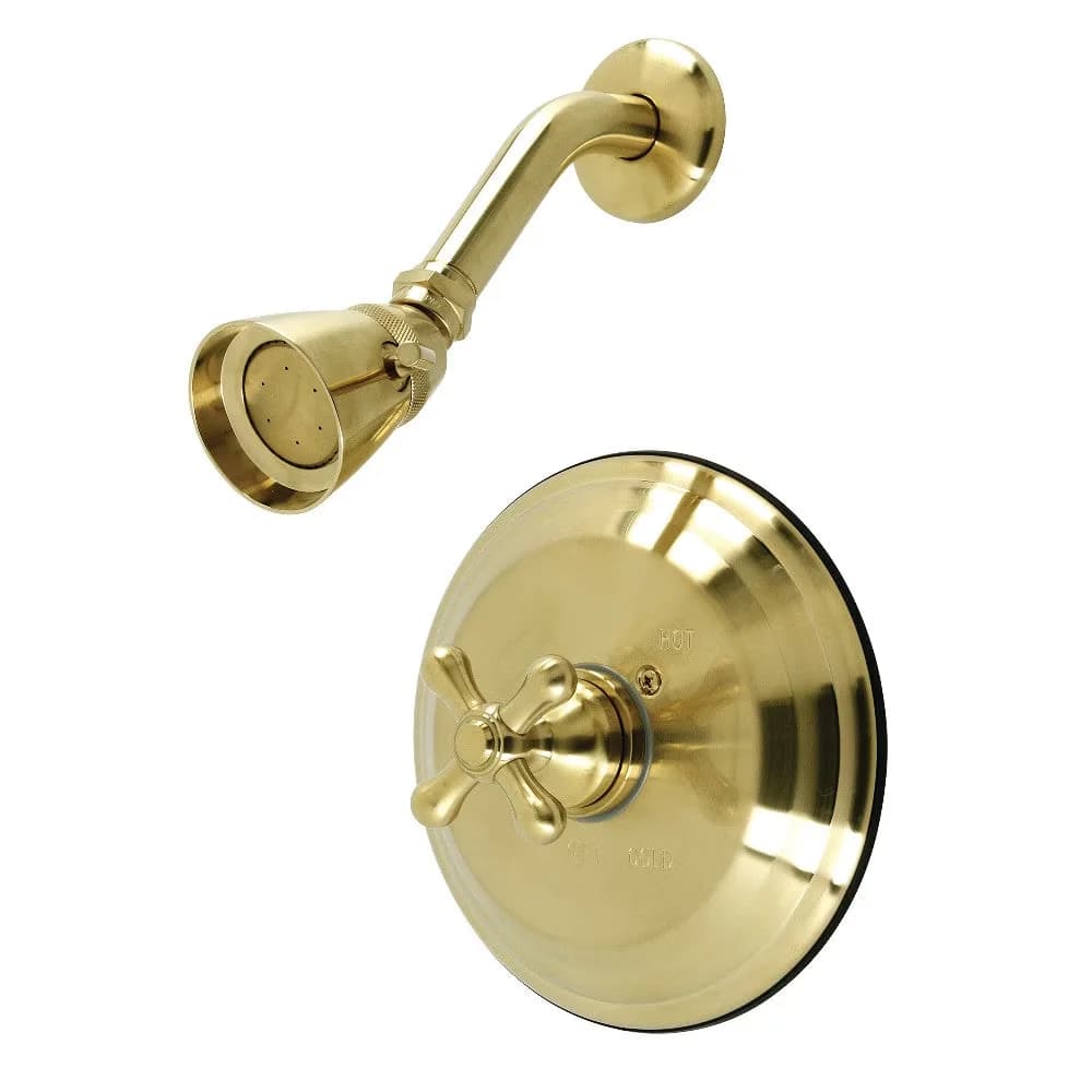 Durable Shower Head with Adjustable, Shower Head Type:Adjustable shower head - Brass Silver Model 3DAE5F