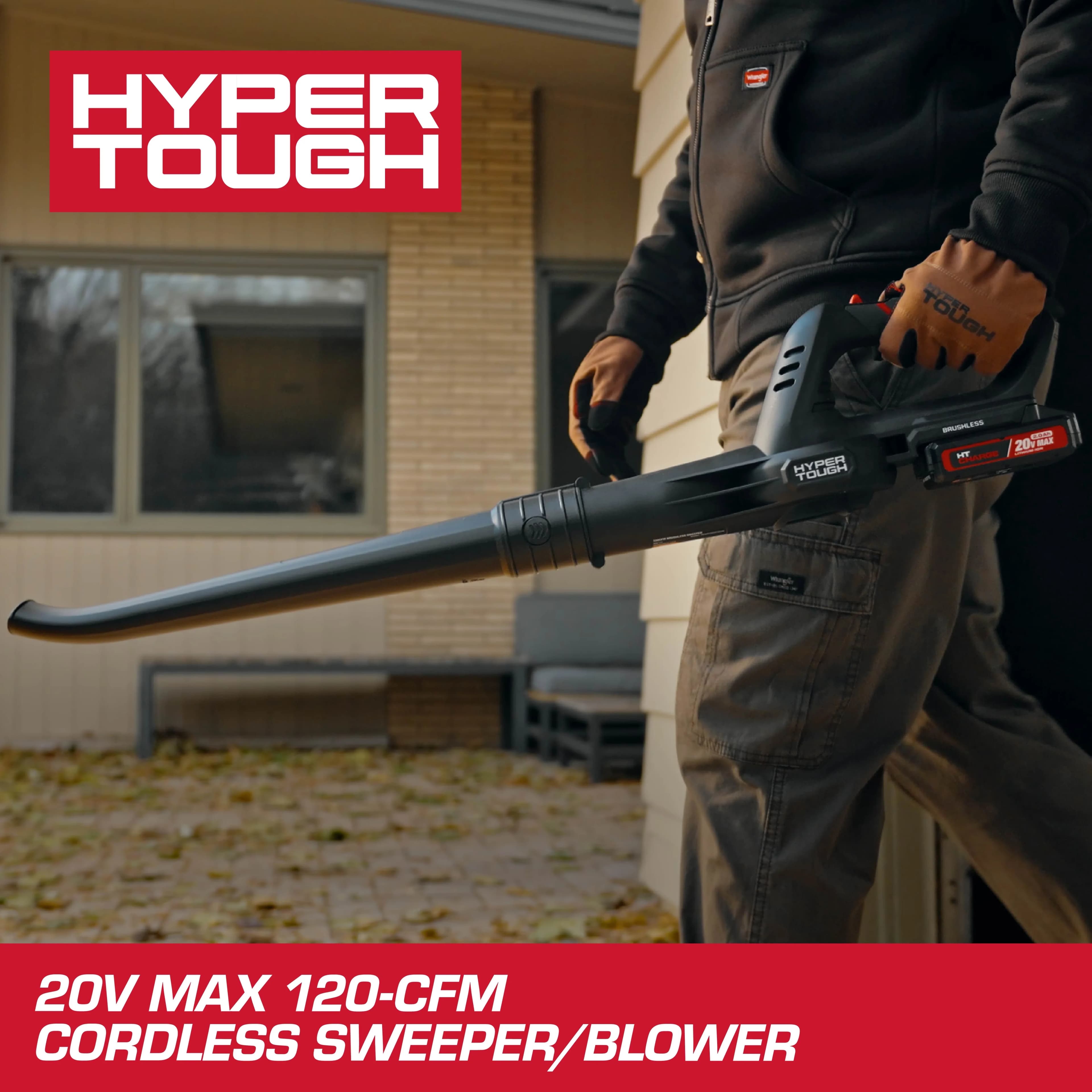 Classic Leaf Blower with Battery, 20V, 20V Sweeper - Contemporary Style Model E22233