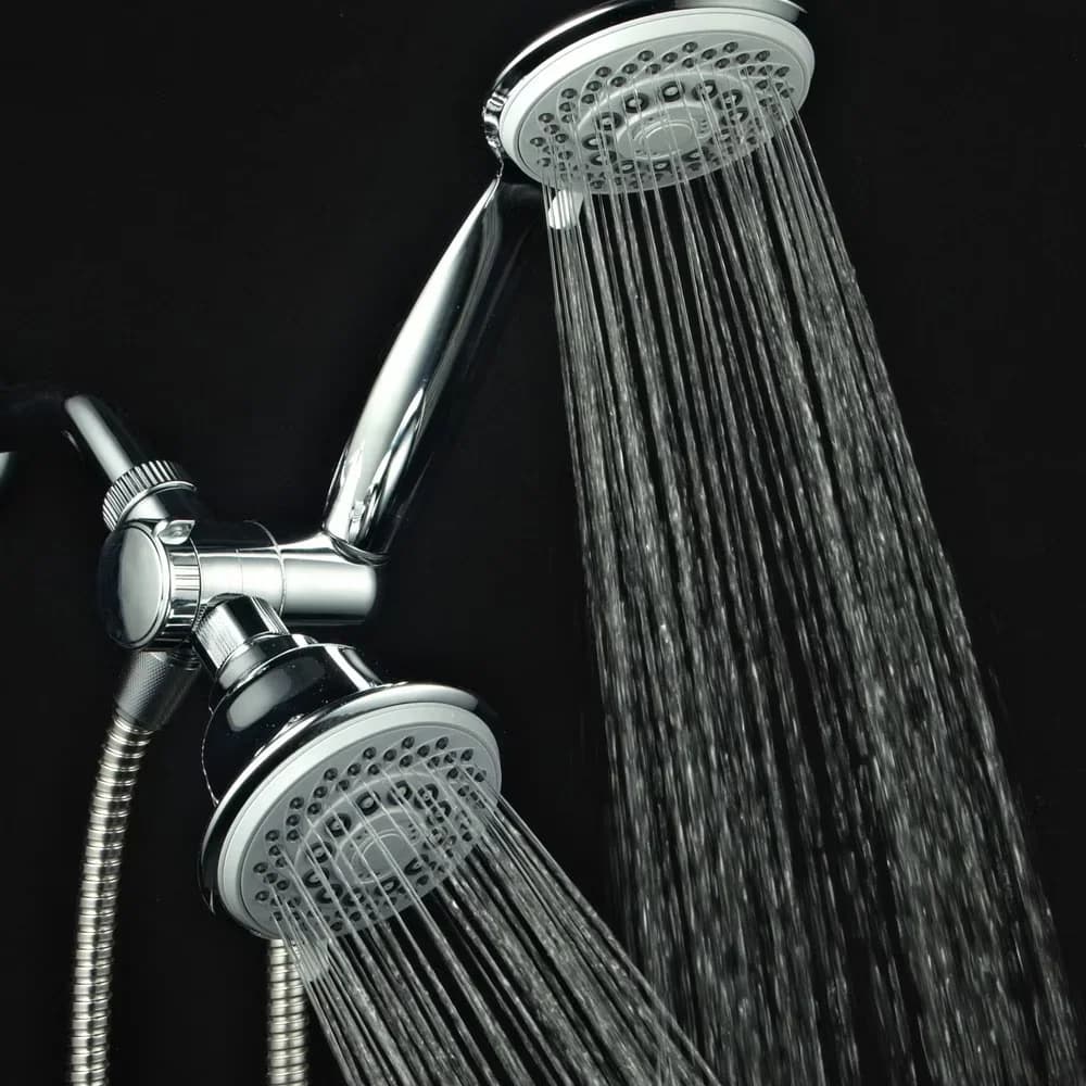 Essential Shower Head with Handheld, Material: Chrome Plated ABS - Chrome Plated Abs Multicolor Model A5F456
