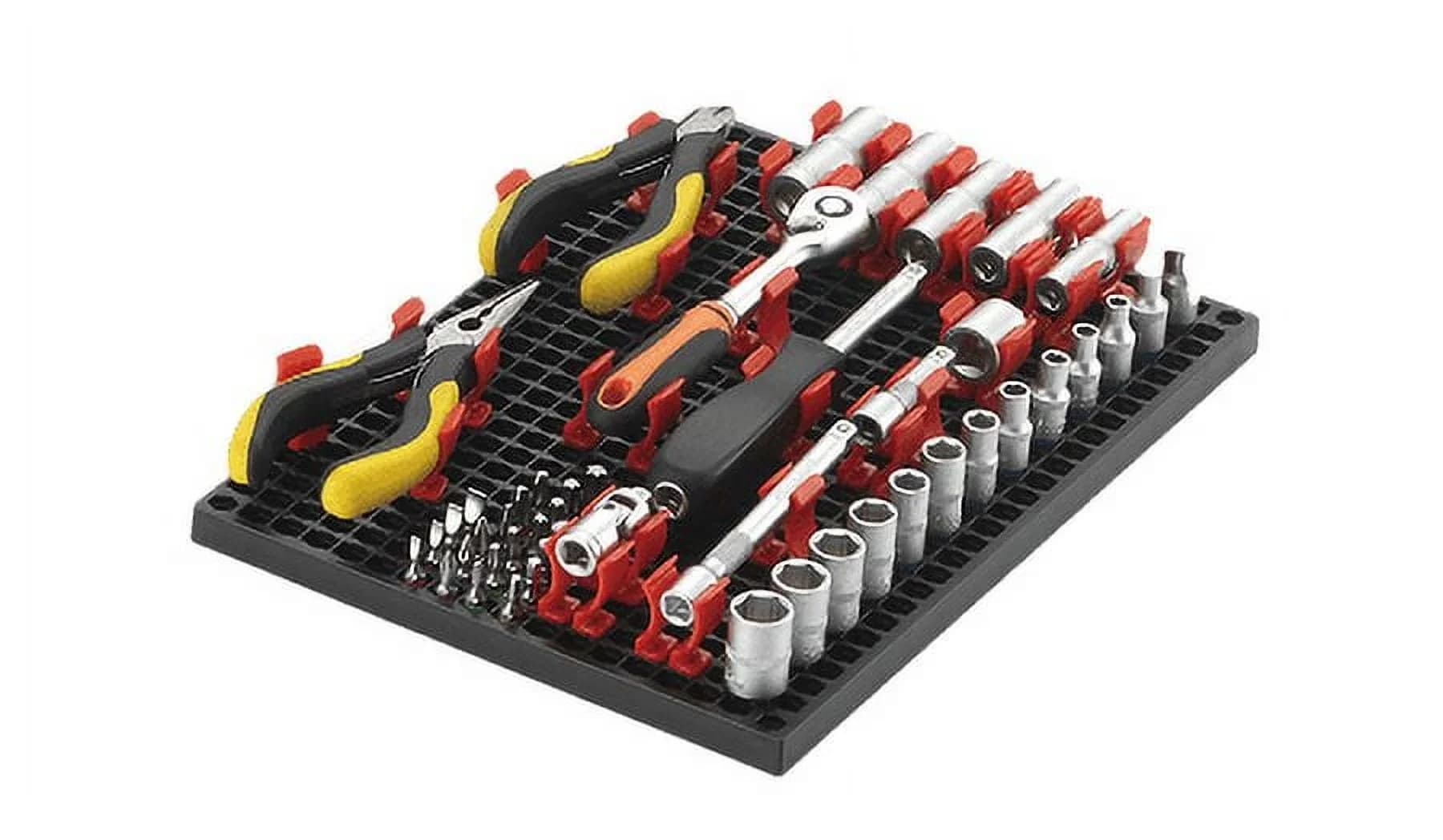 Quality Toolstorage with Adjustable, Pliers, Organize your Sockets - Abs Black Model BABD3F