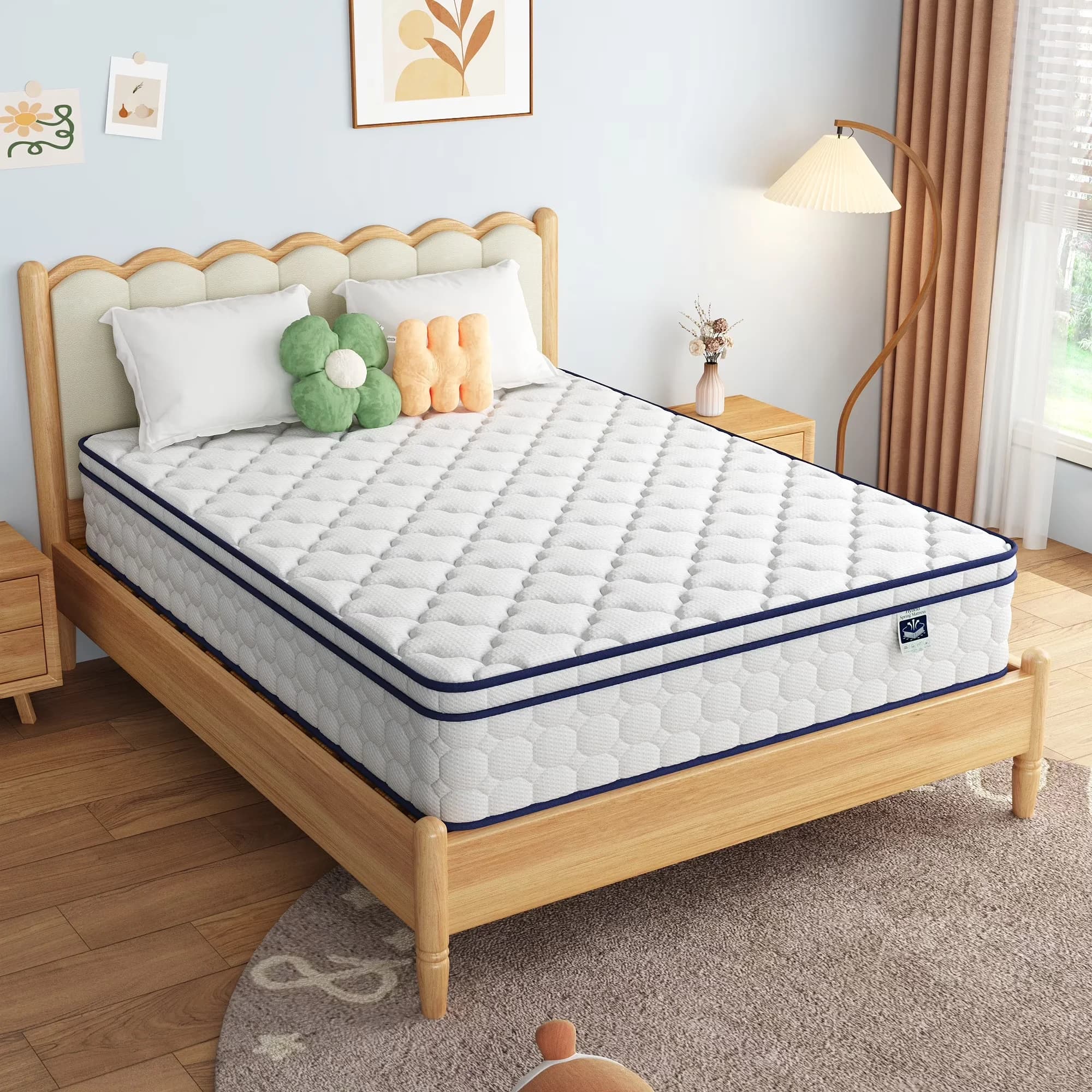 Mattresses Accessory Innovative with Antimicrobial, Queen Size Mattress - Cotton Model A75991