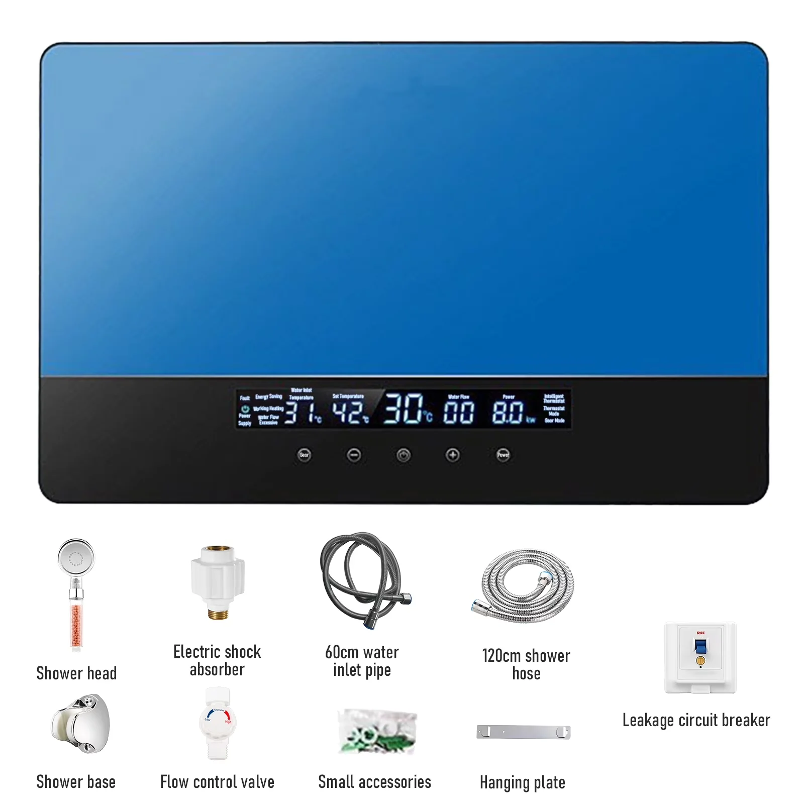 Reliable Plumbing with LED, 110V, Easy Installation for Kitchen, Rv - 5KW Model 023757