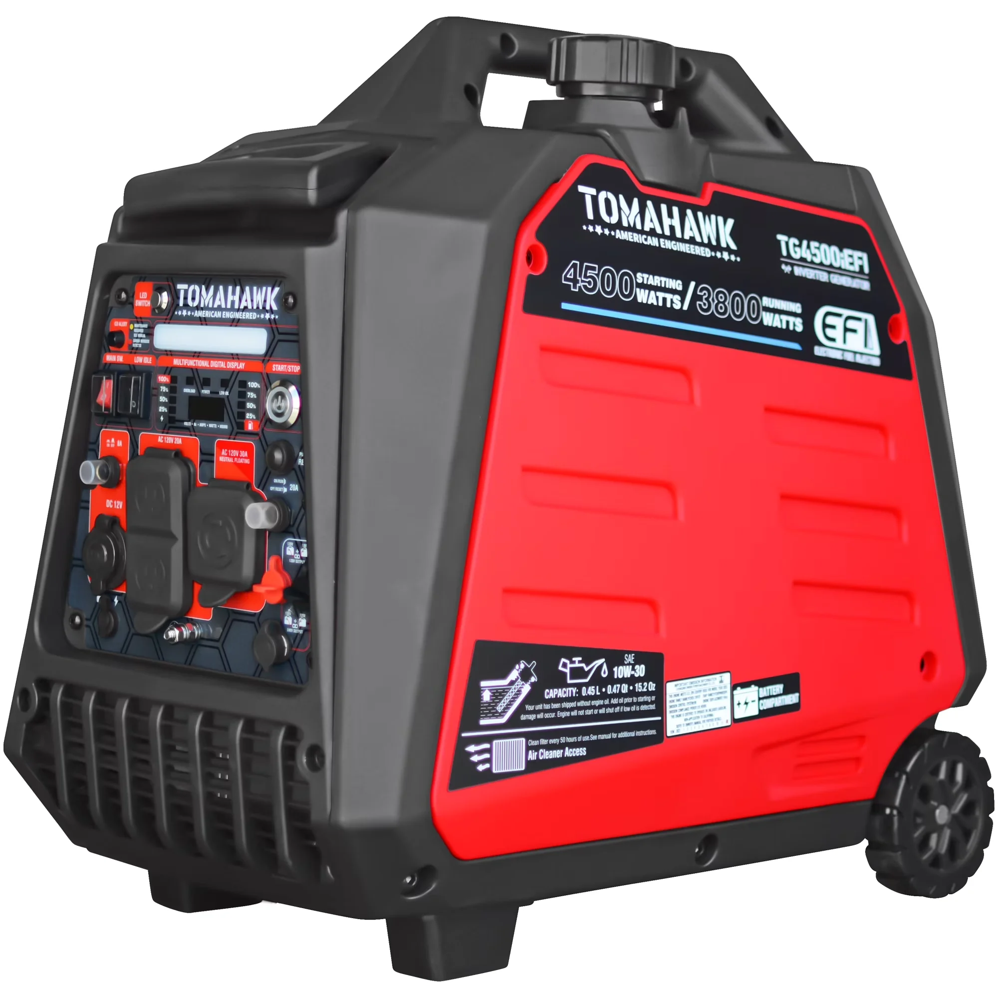 Generator Sleek with 4500W, Overload Protection - Watt - Essential Collection Model 760287