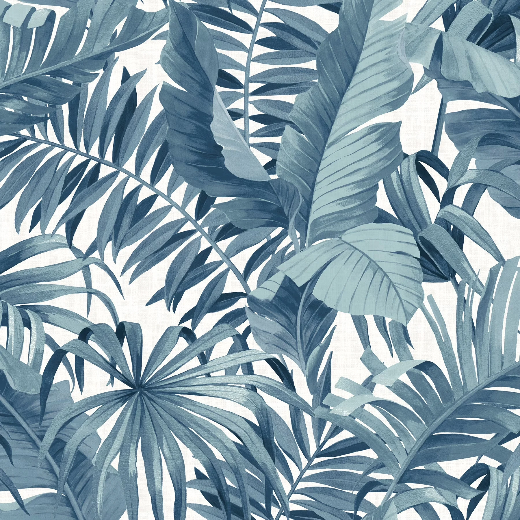 Compact Wallpaper with Removable, 216-in by 20.5-in, Blue Maui Vinyl Peel And Stick - Vinyl Blue Model 8D51E8