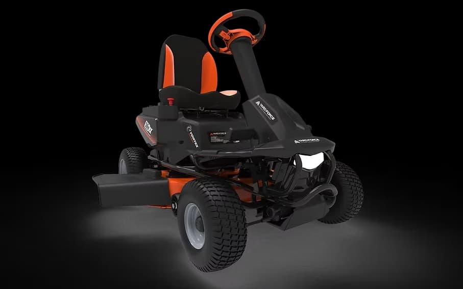 Quality Riding Lawn Mower with Battery, 56V, USB Charging - RER38 - Quality Construction Model 31CEF1