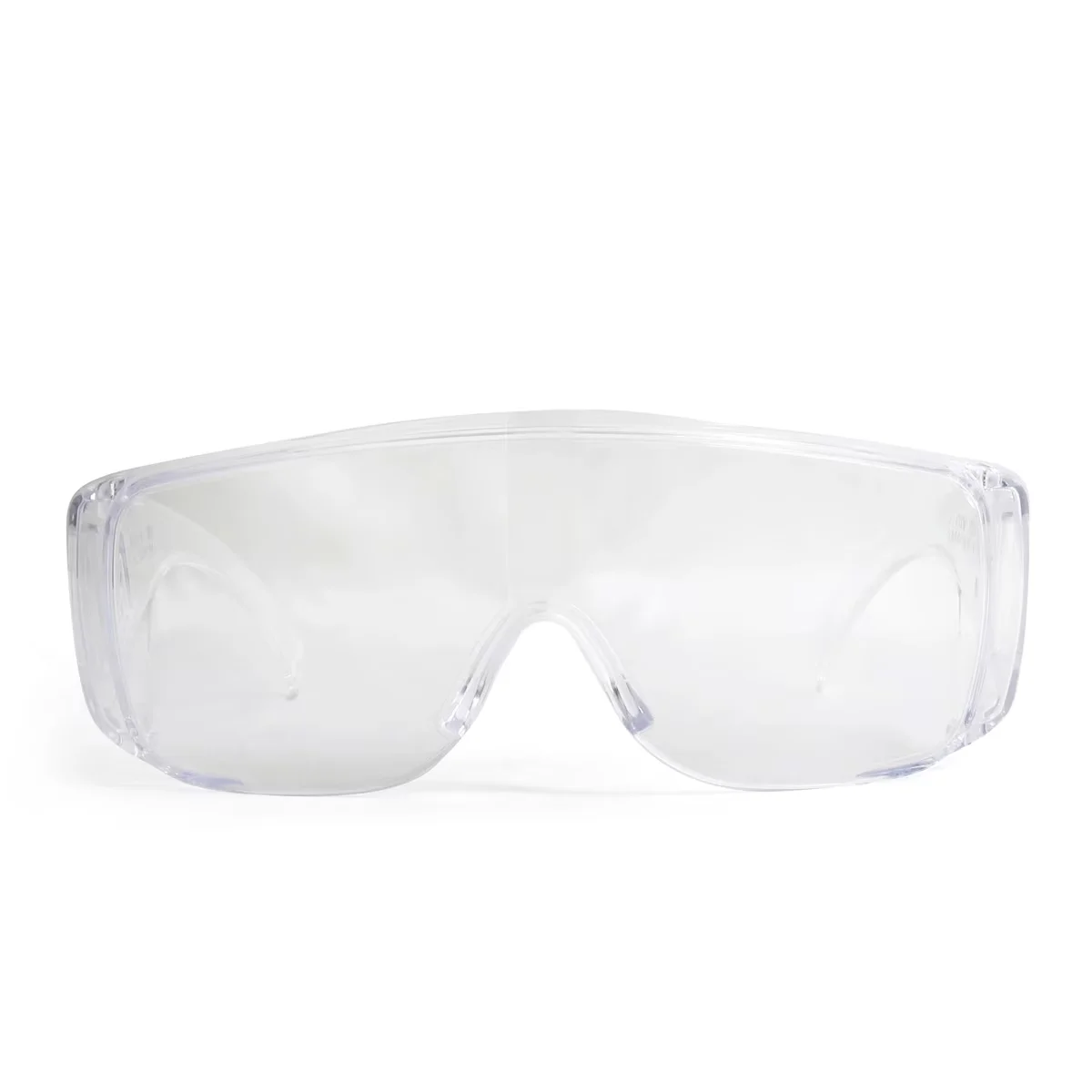 Sleek Protective Equipment with 100% UV400 Protection, Z87.1 Poly-Carbonate Lens Fit-over HTS, Clear Safety Glasses - Clear Model FC30C5