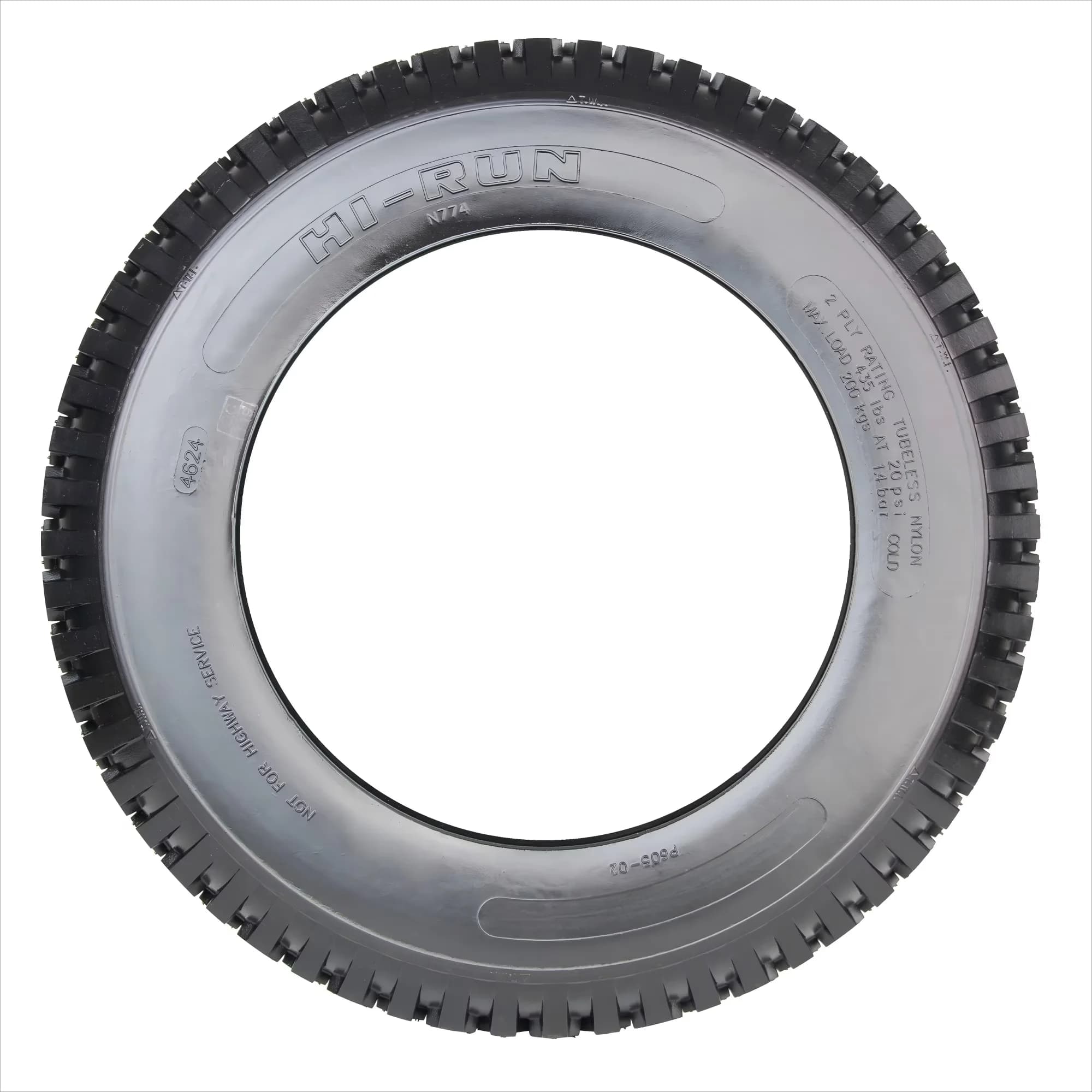 Efficient Lawn Mower Tire with All-Weather, Low Maintenance - SU14 - Space-Saving Design Model A3B866
