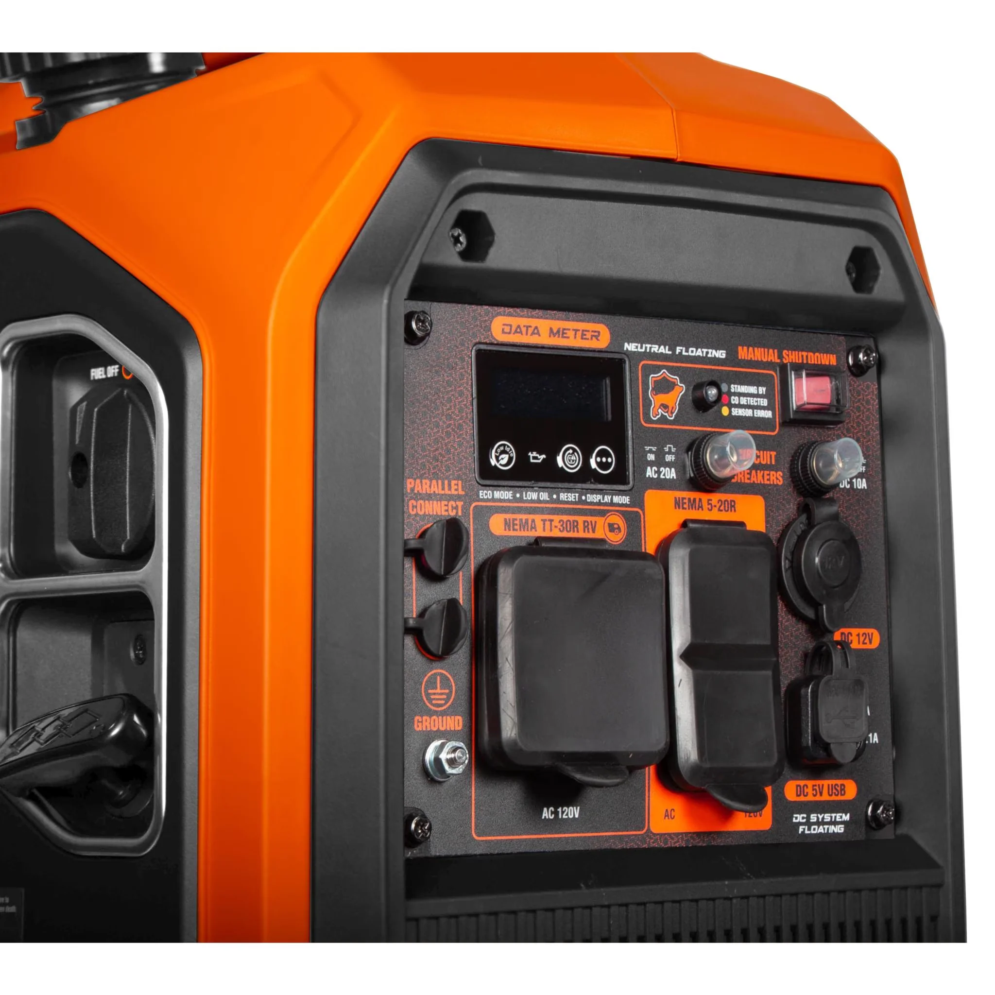 Classic Generator with 4500W, Co Shut-Off, Usb Port - 4500 for Multiple Applications Model 4FD59D