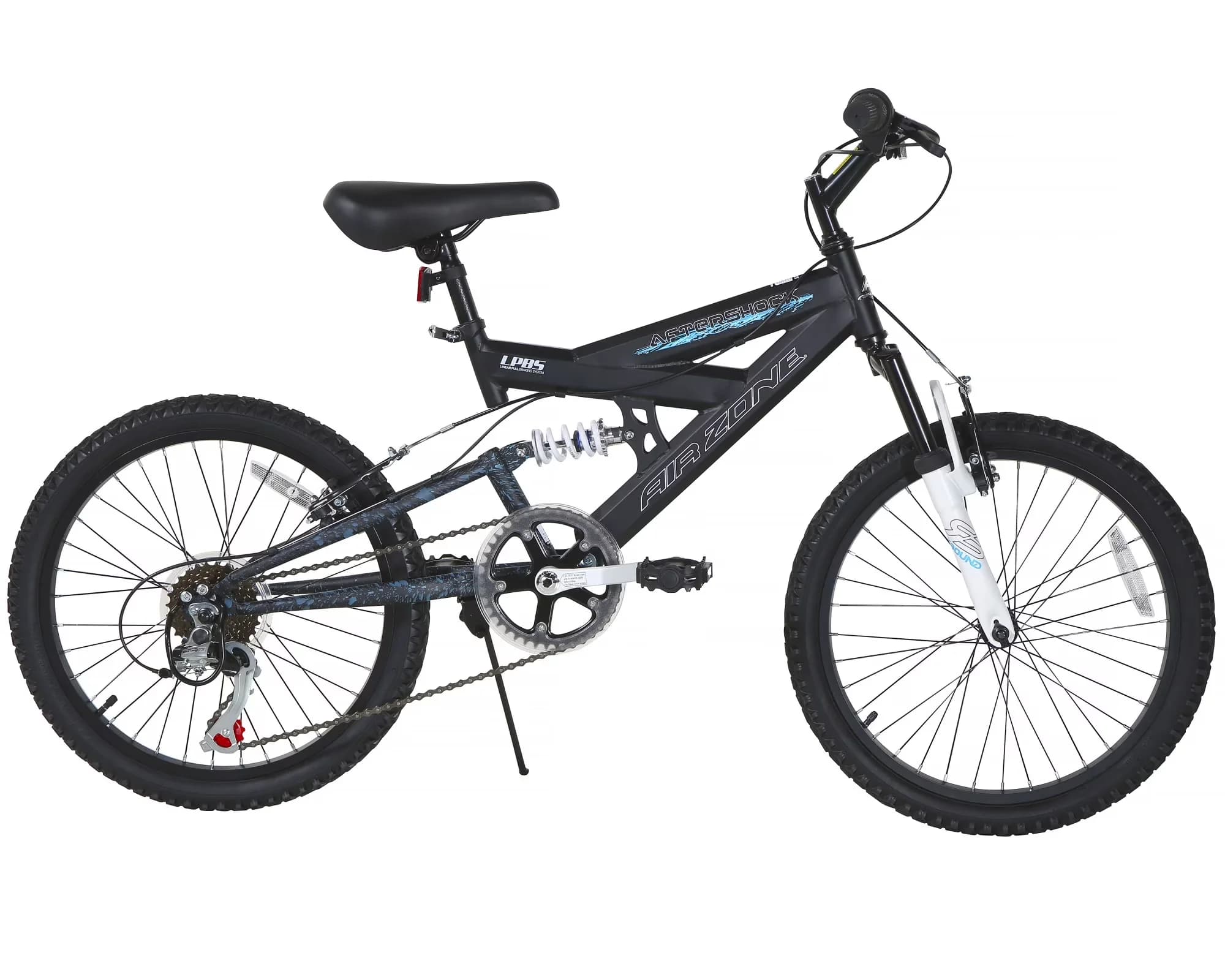 Essential Kids Bike with Adjustable Seat, Age 7-12 Years - Blue - Built to Last Model BAC7AE