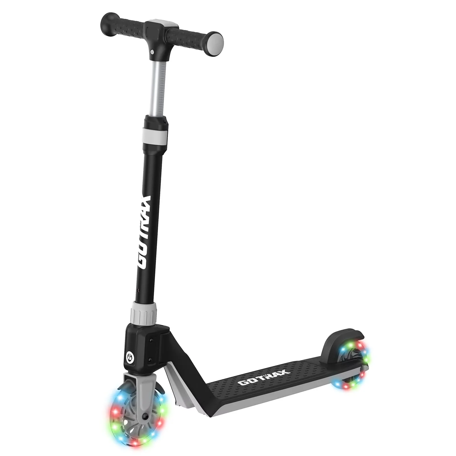 Durable Scooter with LED, Lightweight, Portable - Black K03 - Modern Design Model 4D7729