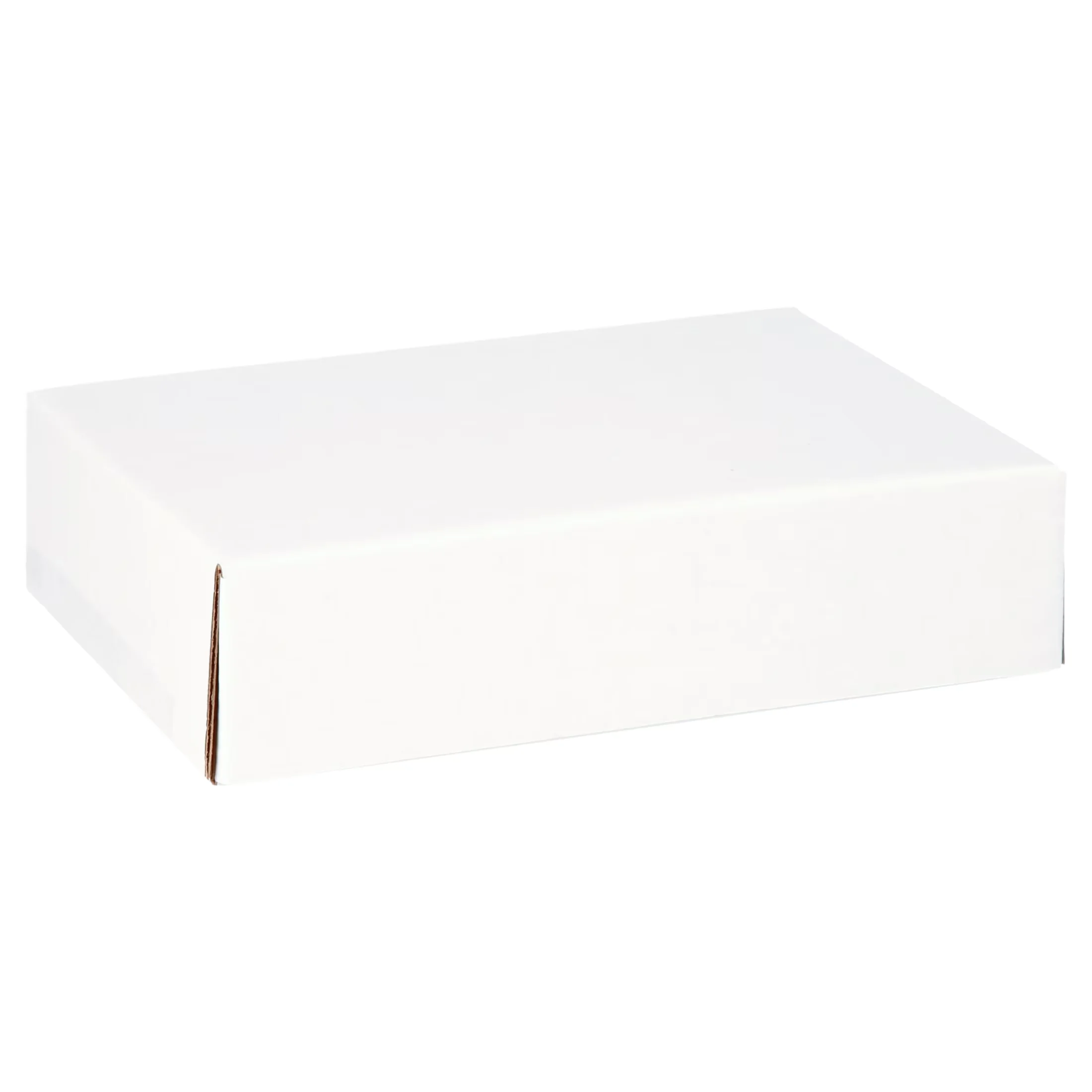 Reliable Moving with 1 Count, 9"x12"x3", Side-Loading Shipping Boxes - White Corrugated Model 04176A
