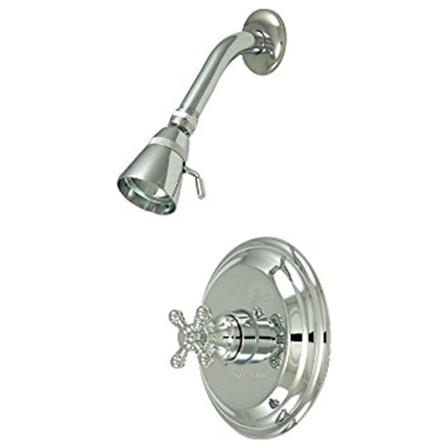 Durable Shower Head with Adjustable, Pressure Balance, Product Type:Shower Faucet - Silver Brass Model 2A9B07