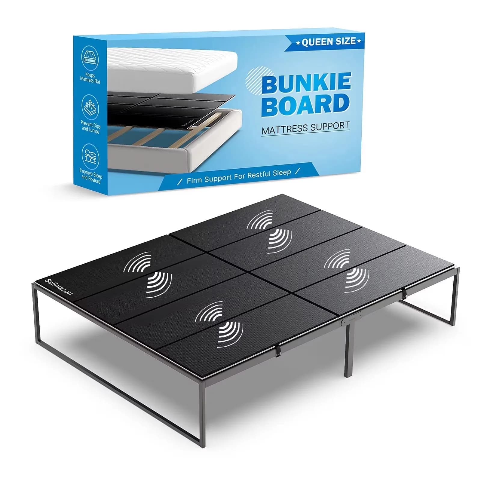 Mattresses Accessory Sleek with Waterproof, Breathable Construction - Oxford Black Model 5F14AE