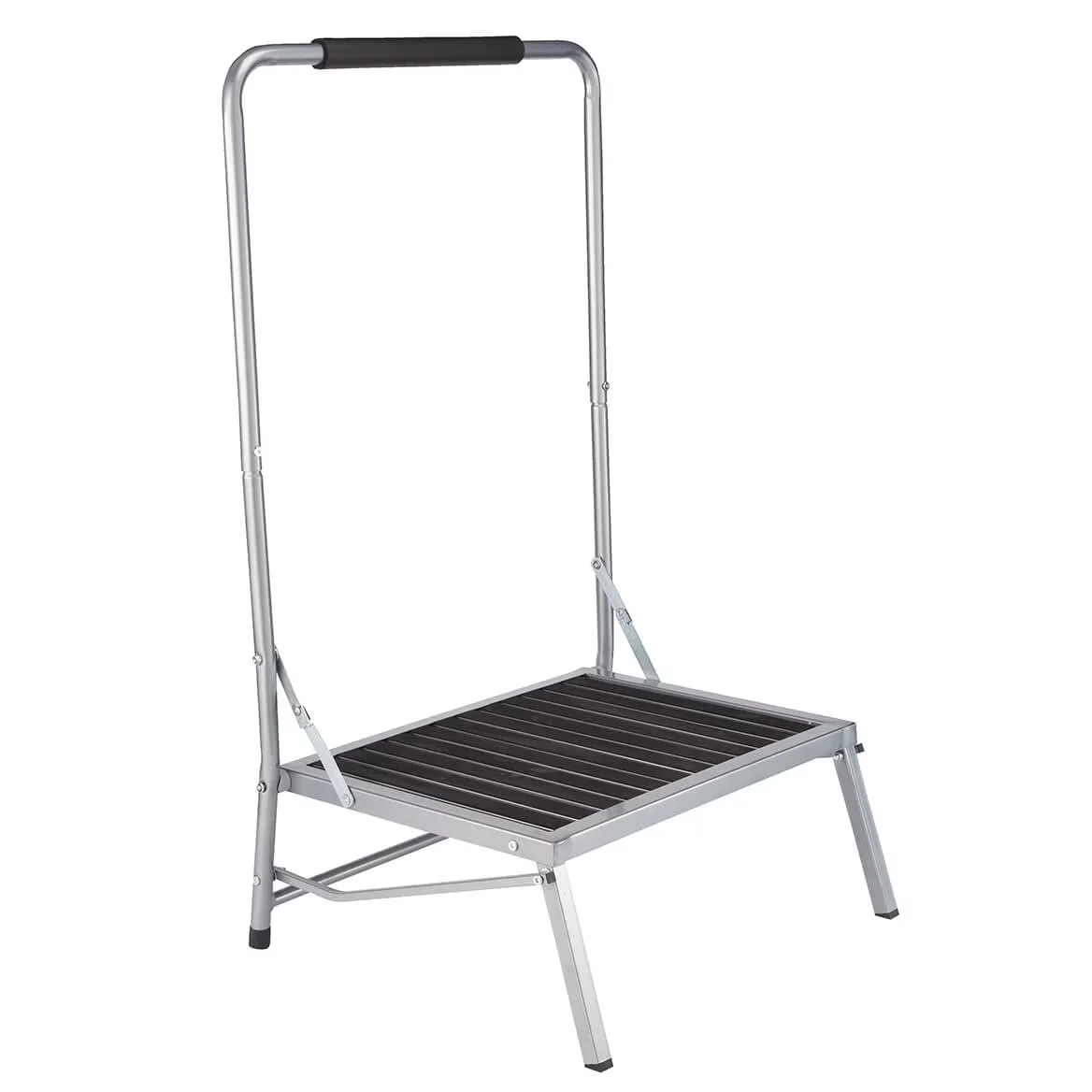 Durable Ladders And Step Stool with Anti-Slip, Foldable, Lightweight Steel Frame - Multicolor for Kitchen, Bathroom Model 2FD837