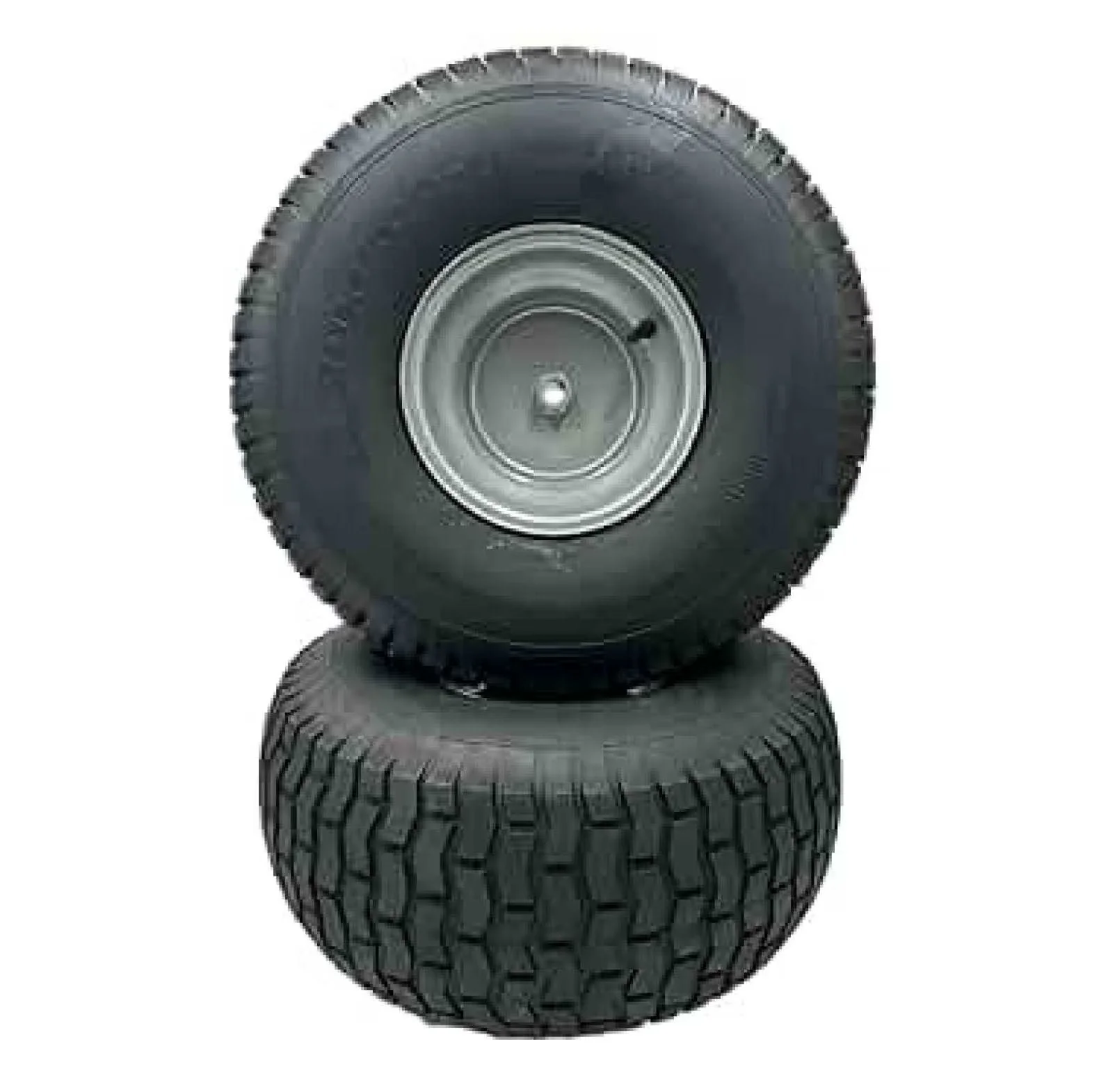 Compact Lawn Mower Tire with Set of 2, Rim, Silver 20x8.00-8 for General Purpose - Model 38D822