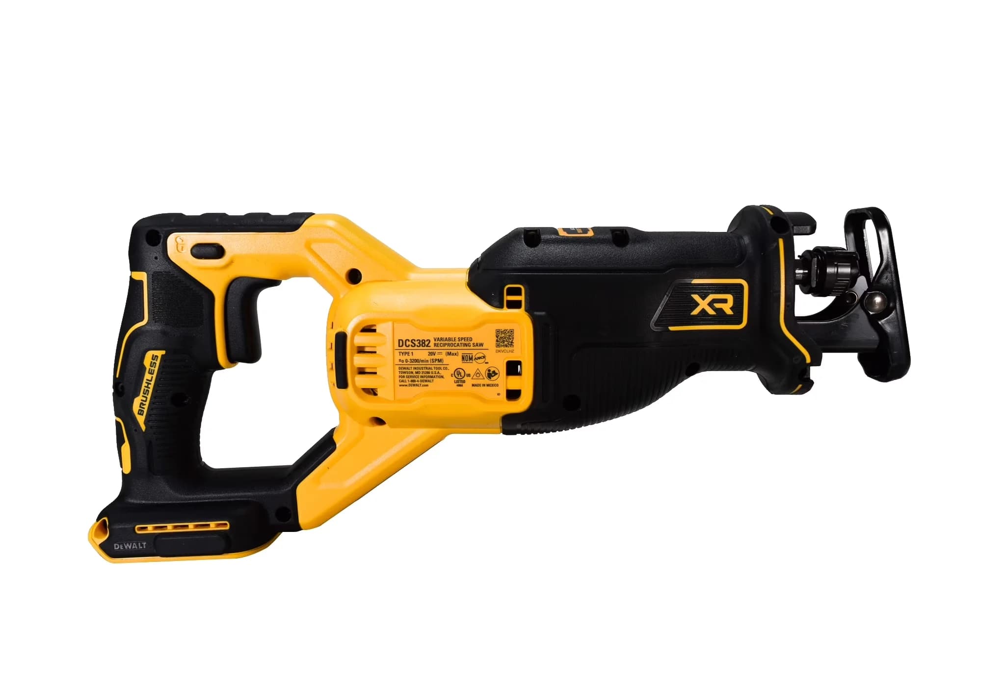 Durable Power Saw with Battery, 20V, Lightweight - Yellow - Sleek Profile Model AB8F62