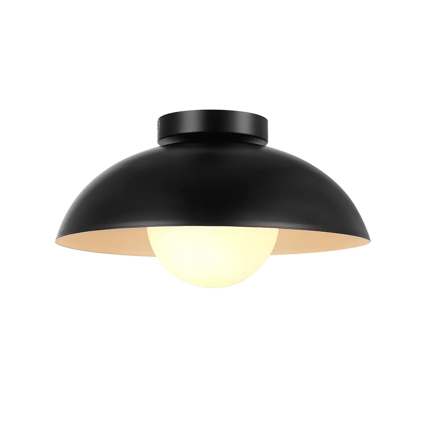 Versatile Led Lighting with LED, Dimmable, Industrial - Metal Black - Premium Collection Model 2918F3
