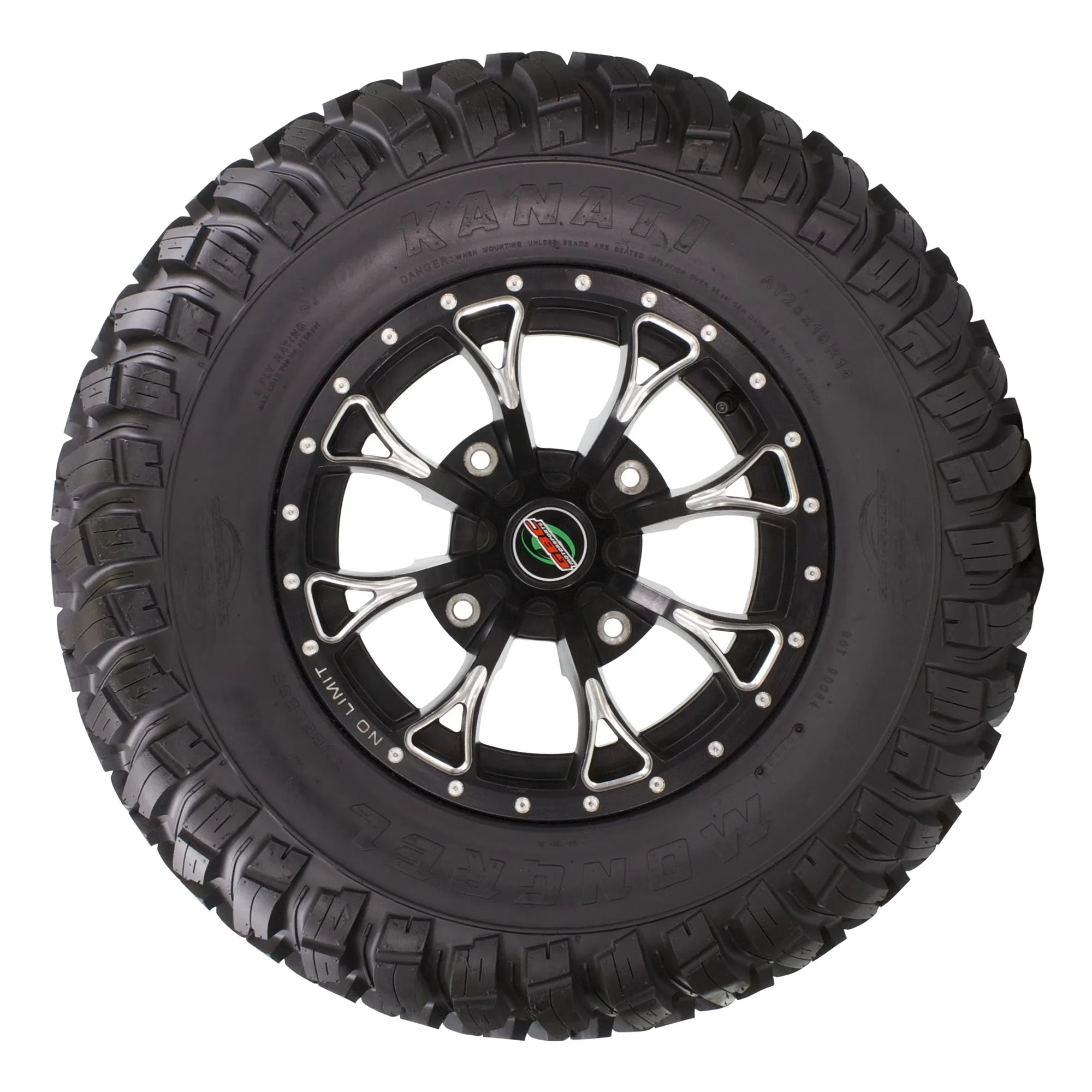 Atv Tire Sleek with Fits Multiple Makes And Models, Designed for use on ATVs and UTVs - Model 4339D7