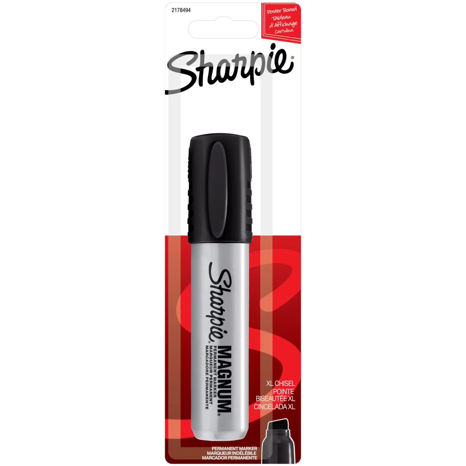 Garage Storage Supply Innovative with Black Quick-Drying Ink, Chisel Tip, Includes 1 oversized permanent marker - Black Model BEF3C1