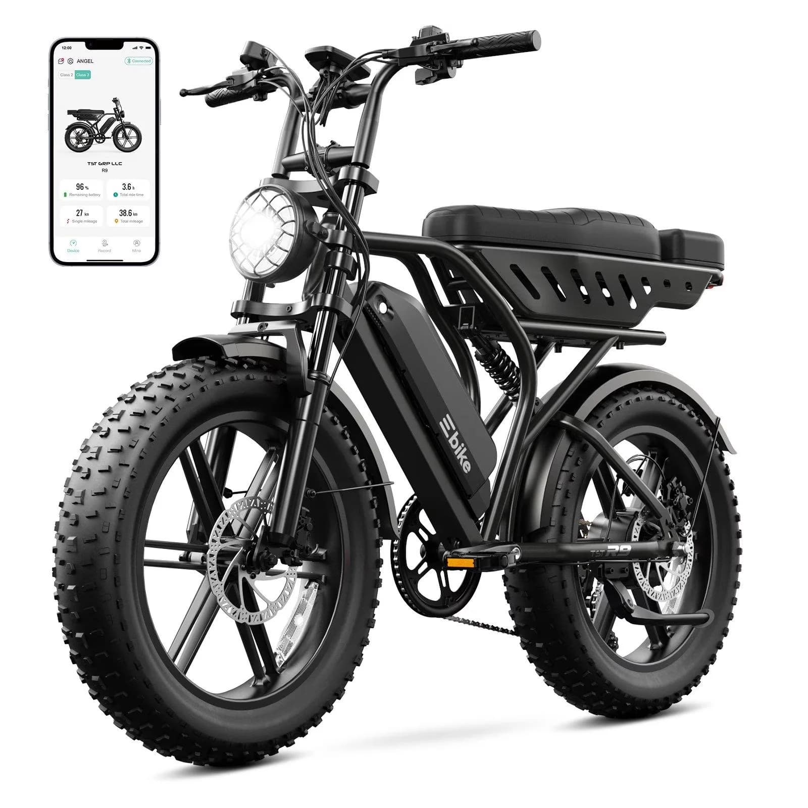 Essential Electric Bike with Battery, 750W, 48V for Home and Office - Model 143EFB