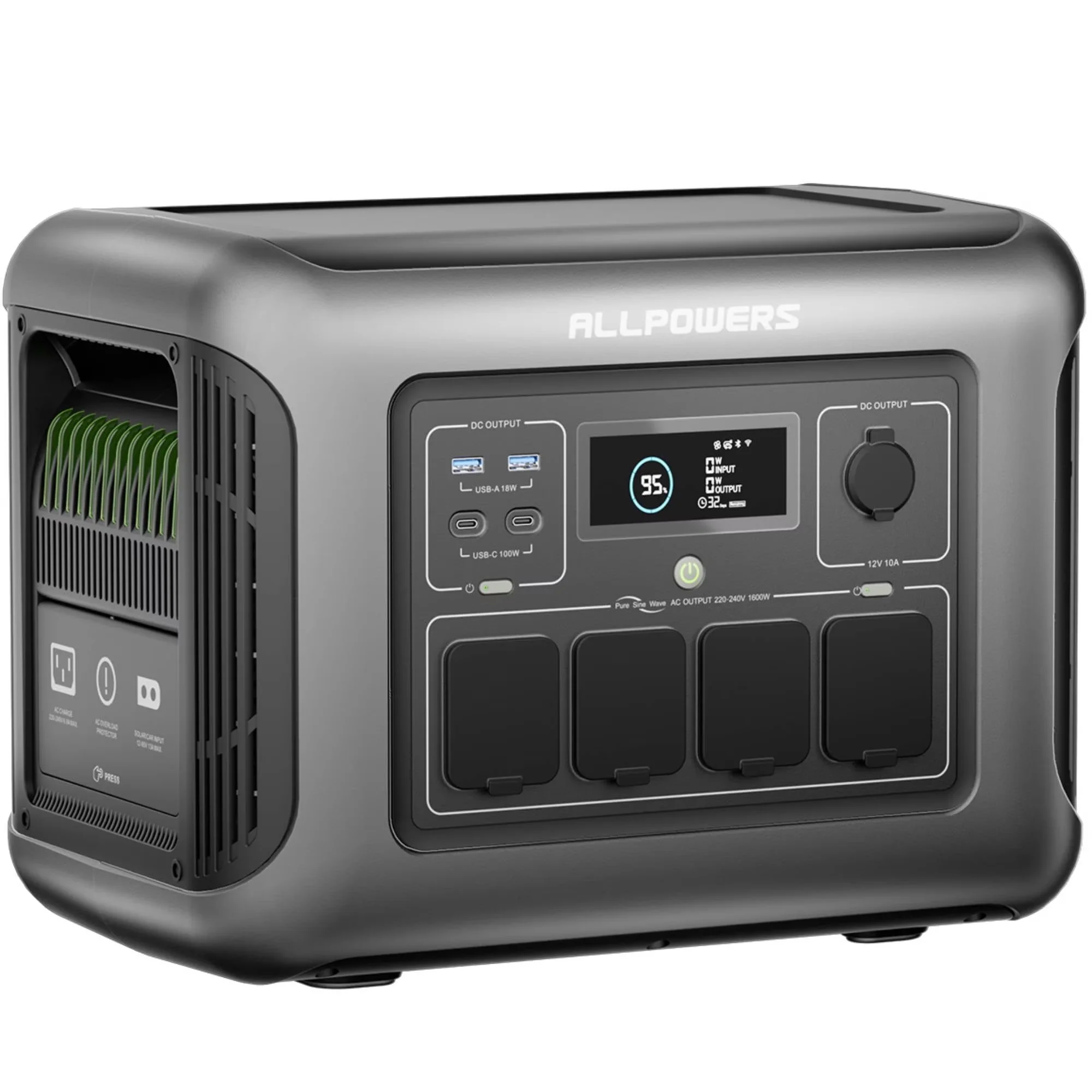 Generator Efficient with 1600W, Usb Port, Short Circuit Protection - R1500 Model 657F31