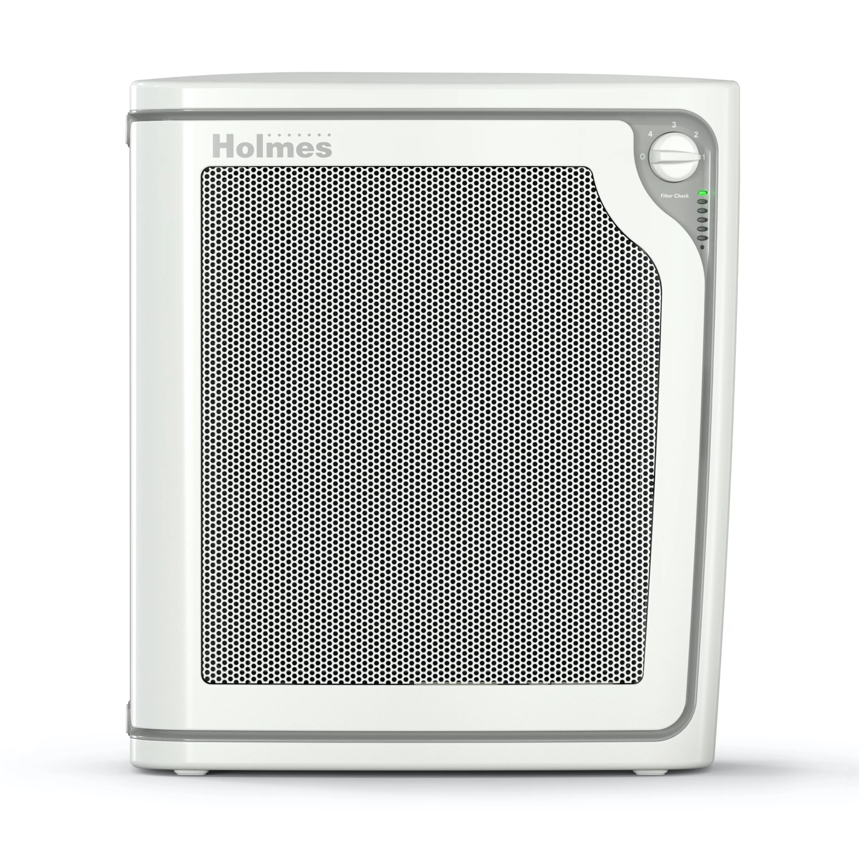Classic Air Purifier with Filter Change Indicator, Large Room, True HEPA Console - White Model 472827