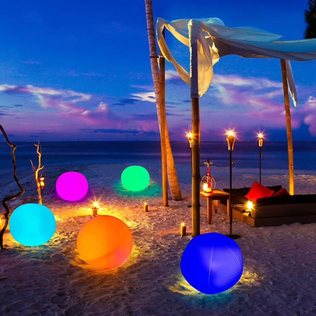 Ceiling Lights Fixture Essential with LED, Battery, Remote Control - Multicolor Plastic Model EF3A6B