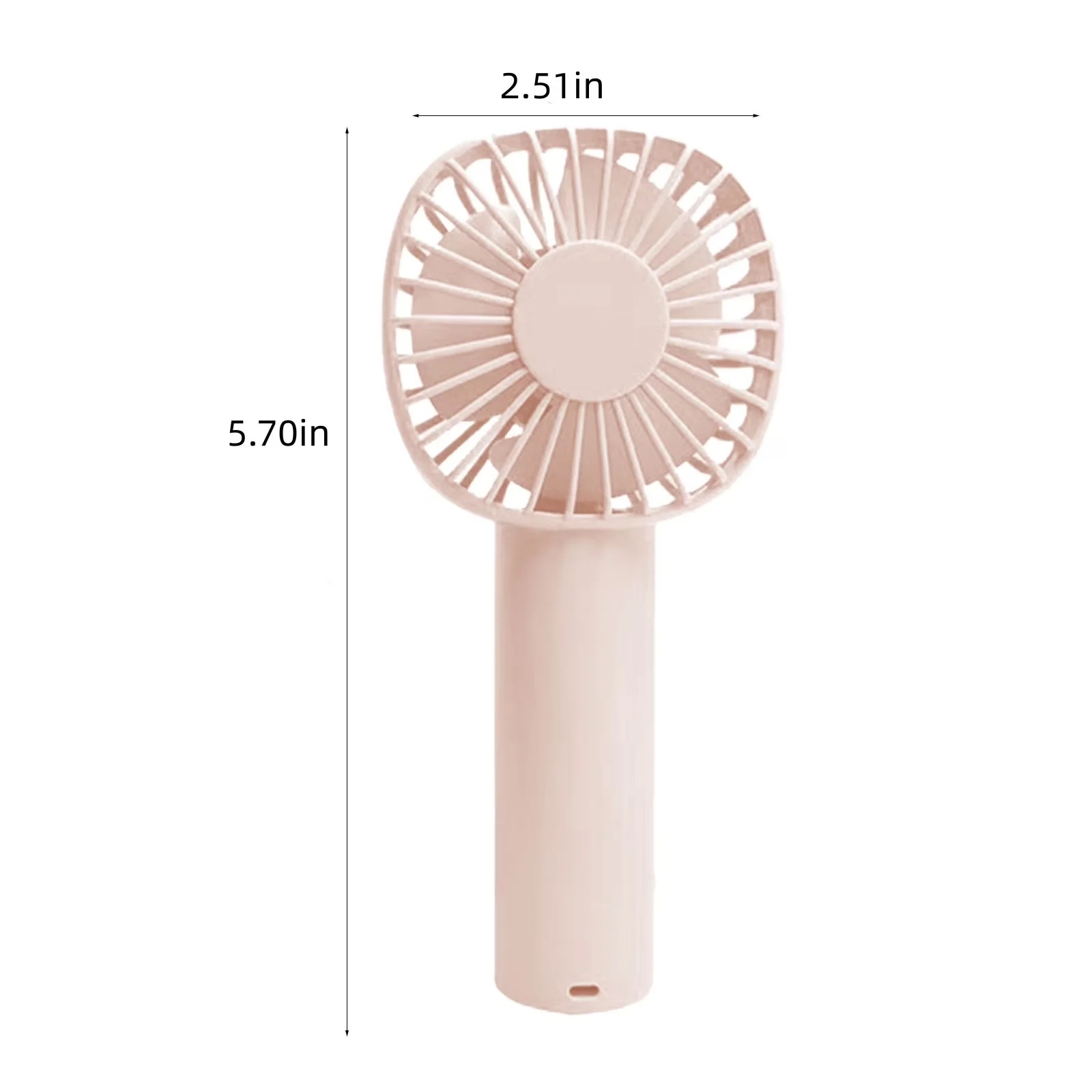 Efficient Fans In Cooling with Battery, Oscillating - Pink Plastic for Bedroom Model B8C1B6
