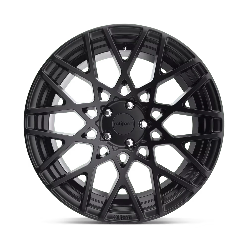 Quality Wheels And Rim - Cast Aluminum Matte Black R112 - Traditional Style Model 8B7E3B