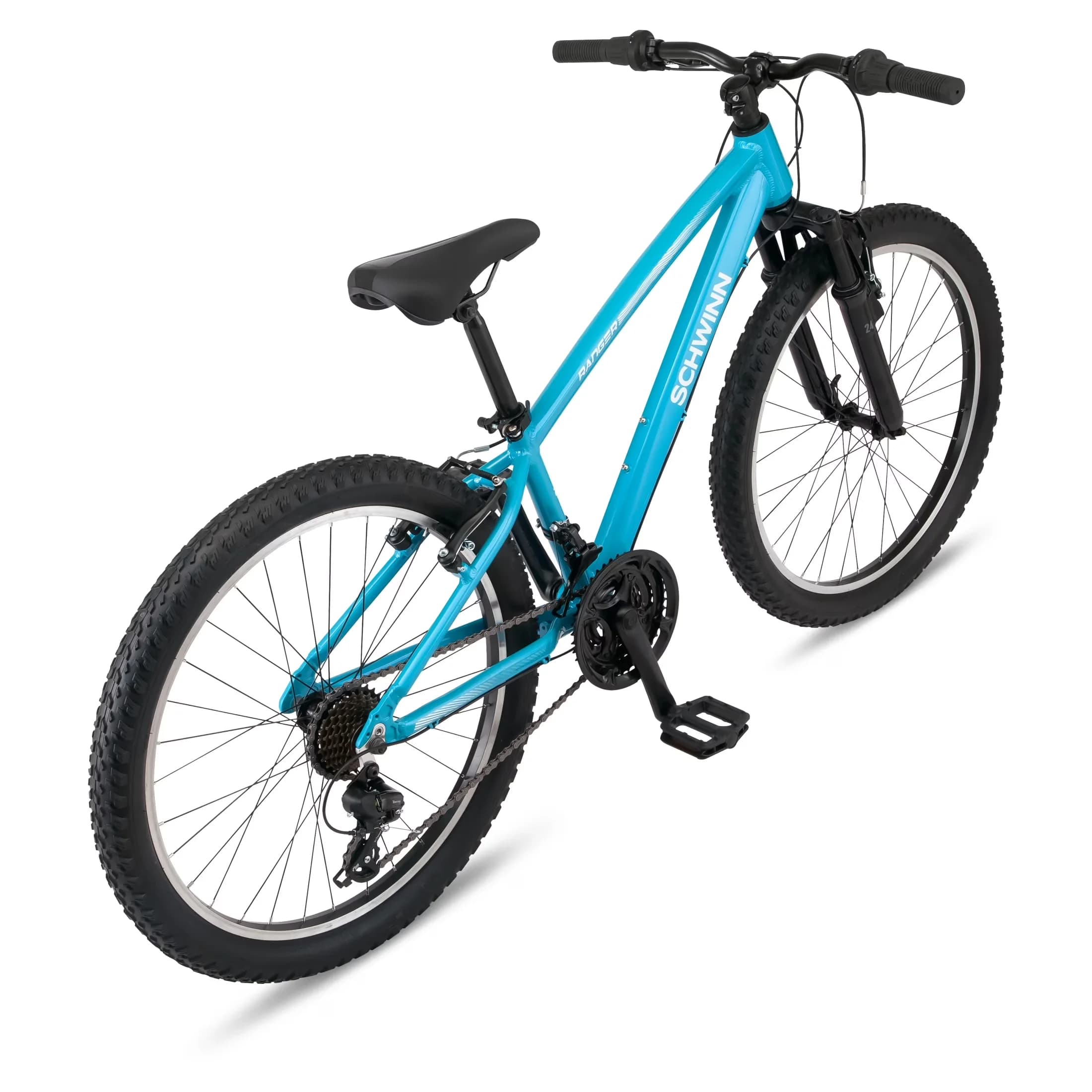 Reliable Mountain Bike with Adjustable Seat Height, 21 Speeds, Ranger - Blue Model 2956EE