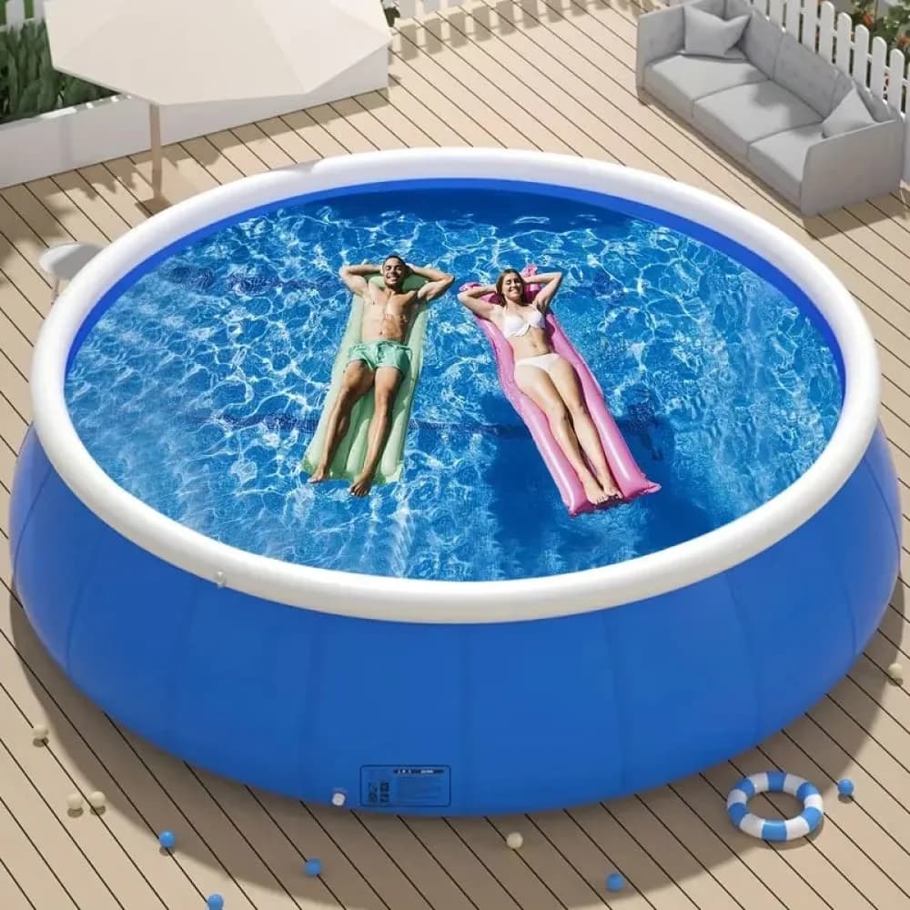 Inflatable Pool Modern with Fade Resistant - 06x24 - Traditional Style Model 01A08A