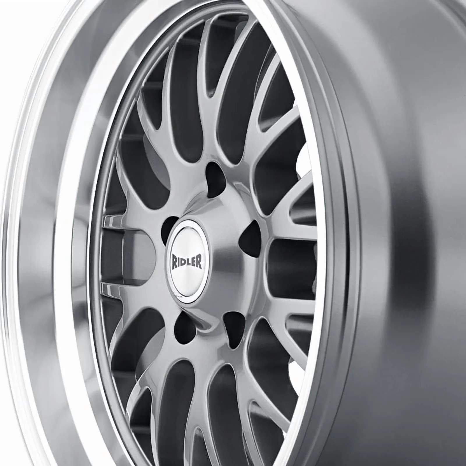 Versatile Wheels And Rim with One-Piece Construction, Gray - Aluminum 5x4 Model A88AA8