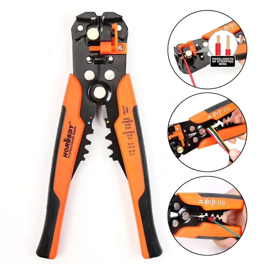 Woodworking Classic with Adjustable, Insulated, Weight: 13 ounces - Orange 8" Model C0728D