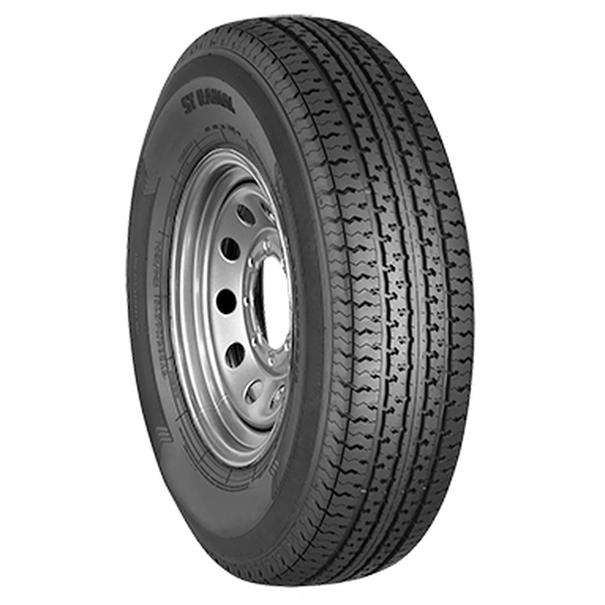 Reliable Trailer Tire with Fits Multiple Makes And Models, Great wet weather traction - Model 1E3DE4
