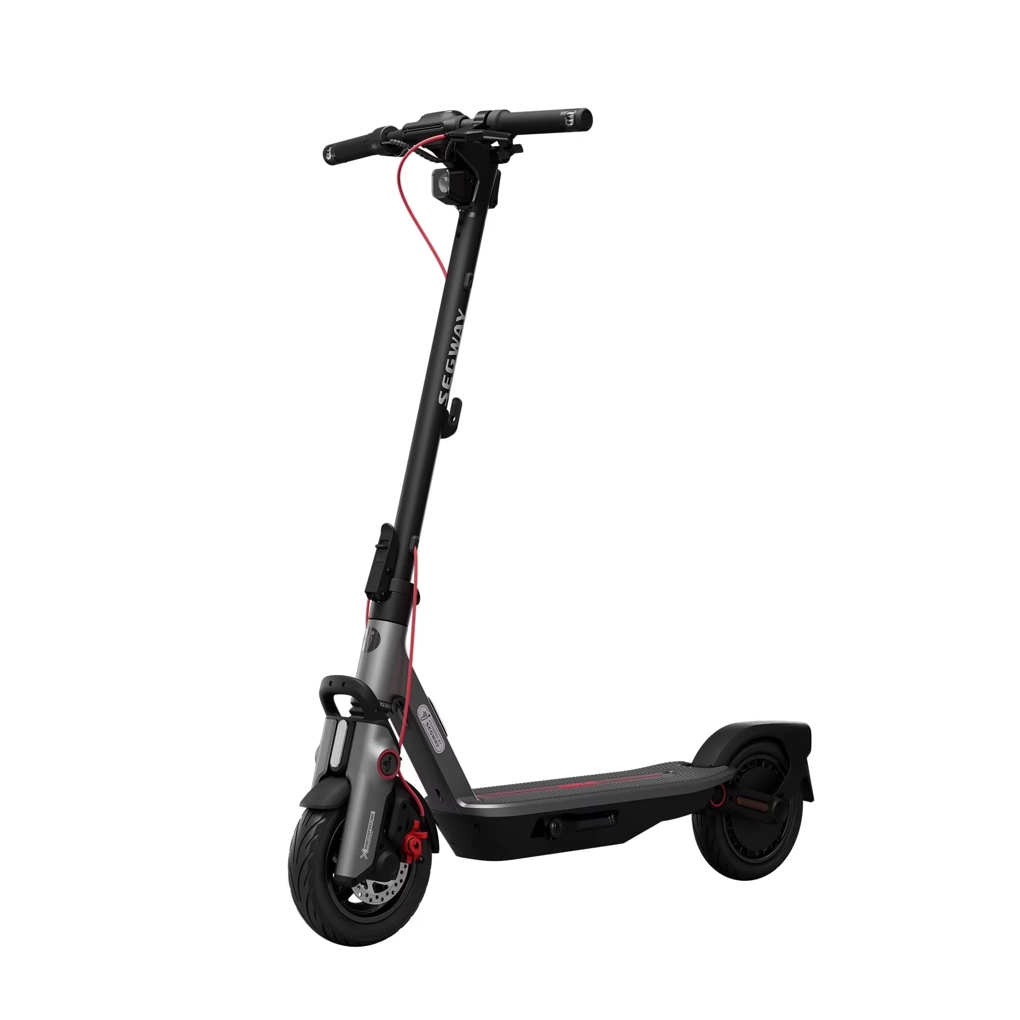 Professional Scooter with Foldable, Headlights, App Compatibility - Aluminum Black Model 27F6D3