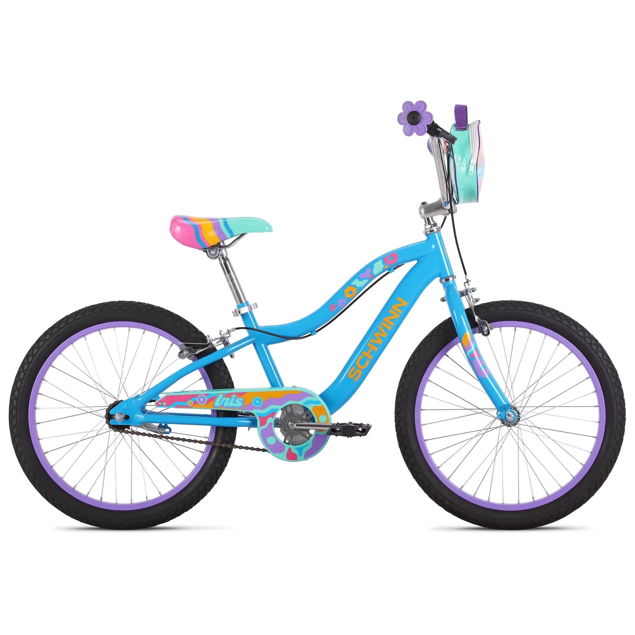 Kids Bike Efficient with Adjustable Seat Height, Single Speed, Ages - Blue Model BD2CA0