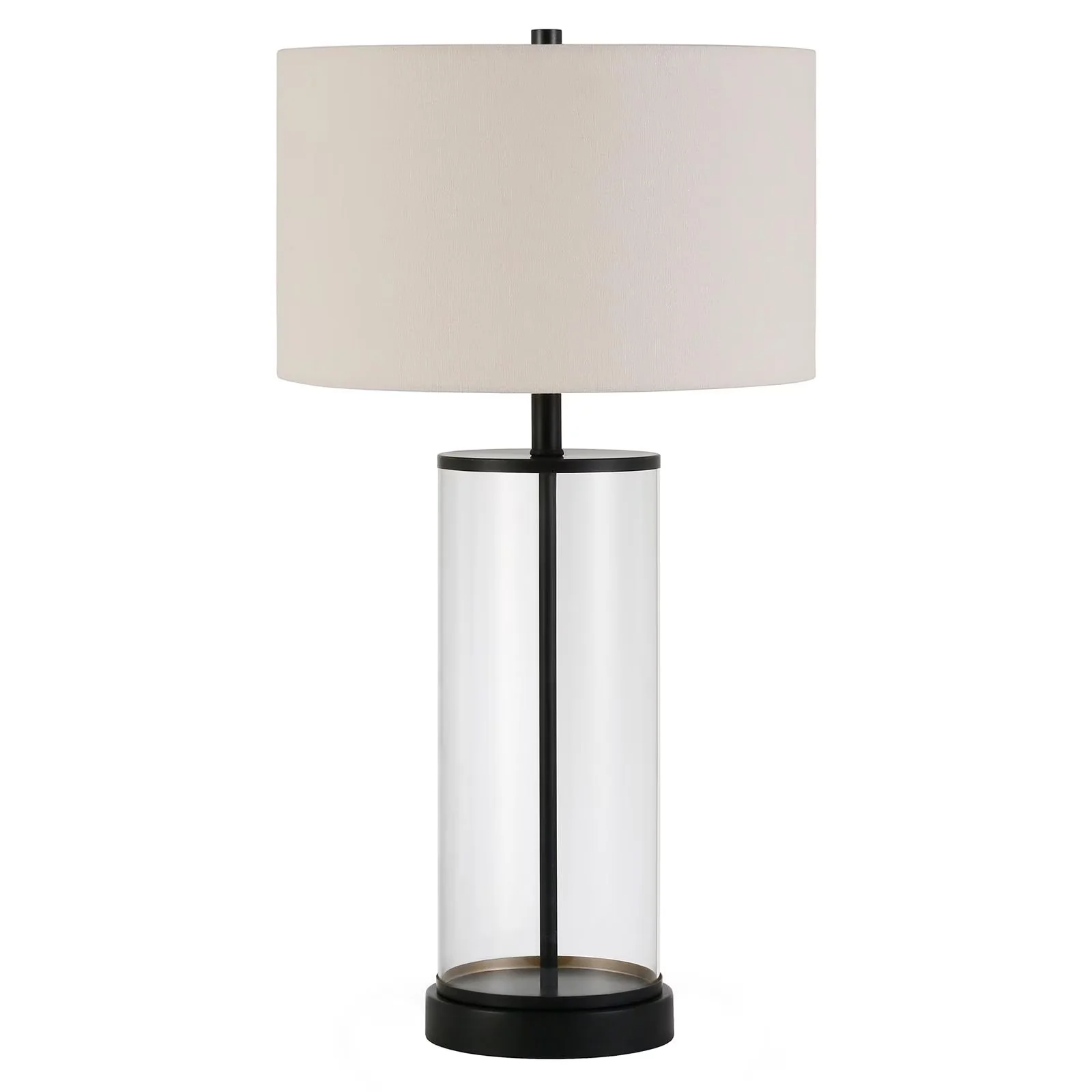 Stylish Table Lamp with Incandescent, Standard Lamps, Contemporary - Black Glass/Metal Model AF9A4E