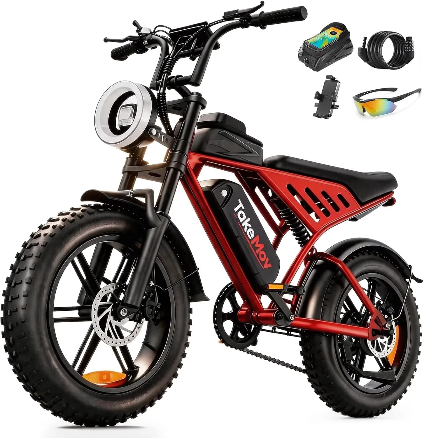 Innovative Electric Bike with Battery, 1000W, 48V - Black - Sleek Profile Model 22B6CF