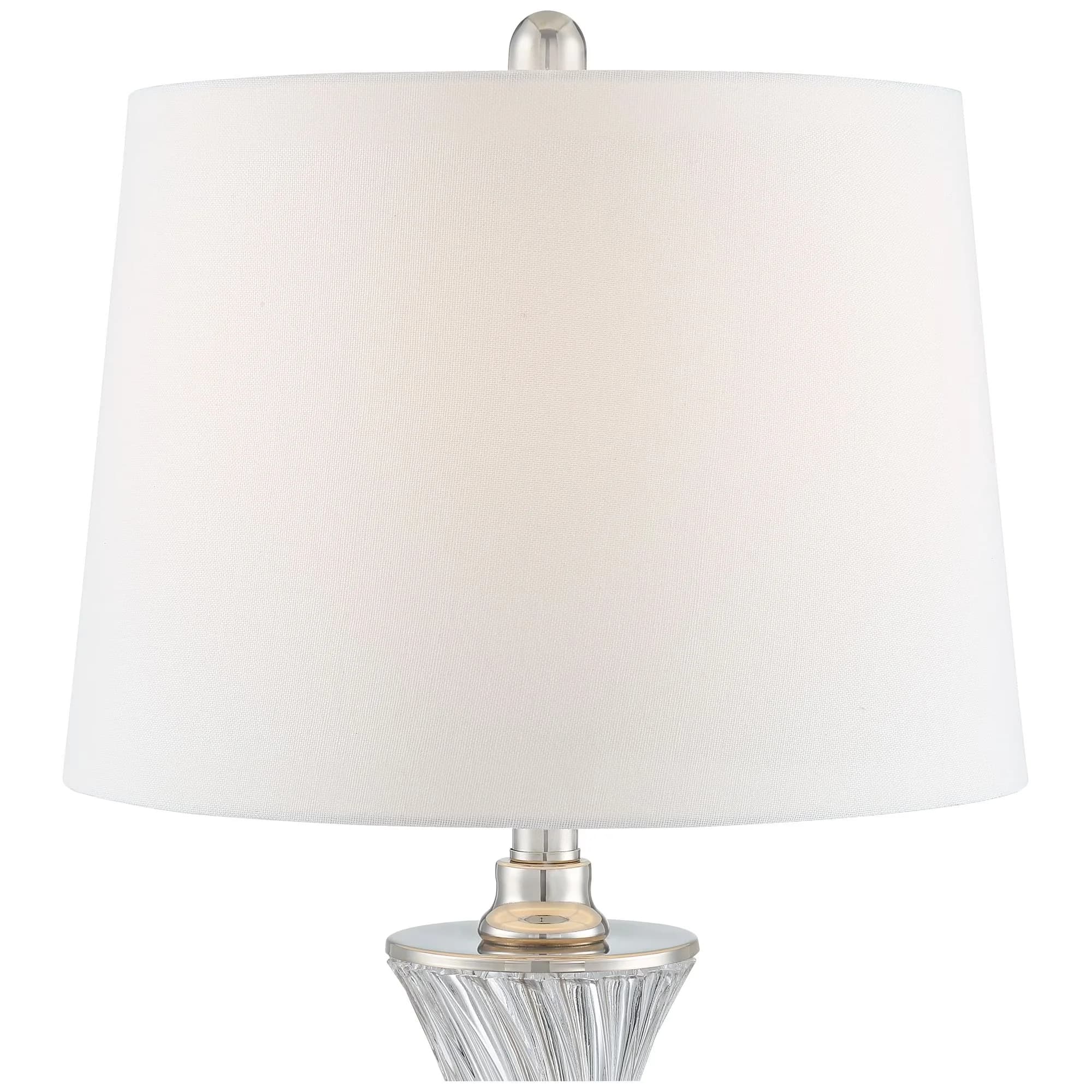 Lamp Set Quality with Incandescent, Contemporary - Clear Glass for Living Room, Bedroom Model 1E9BC4